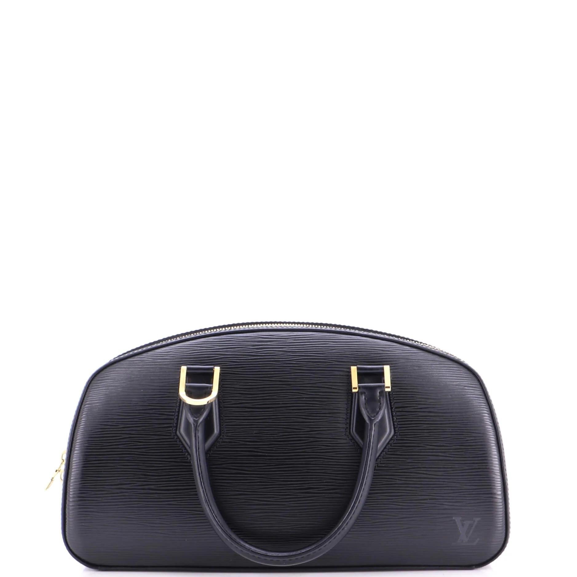 Leather bowling bag