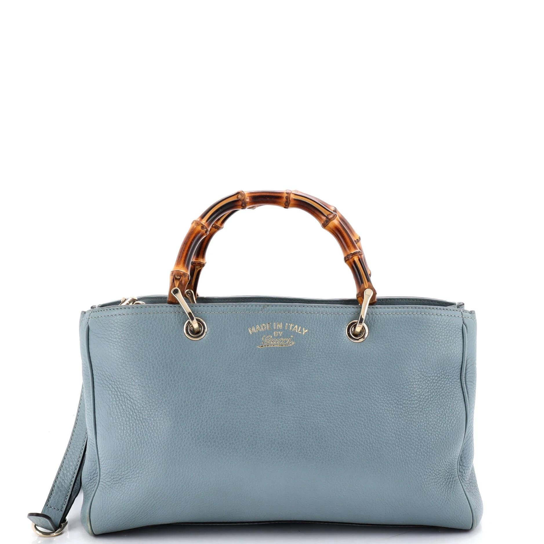 Leather tote
