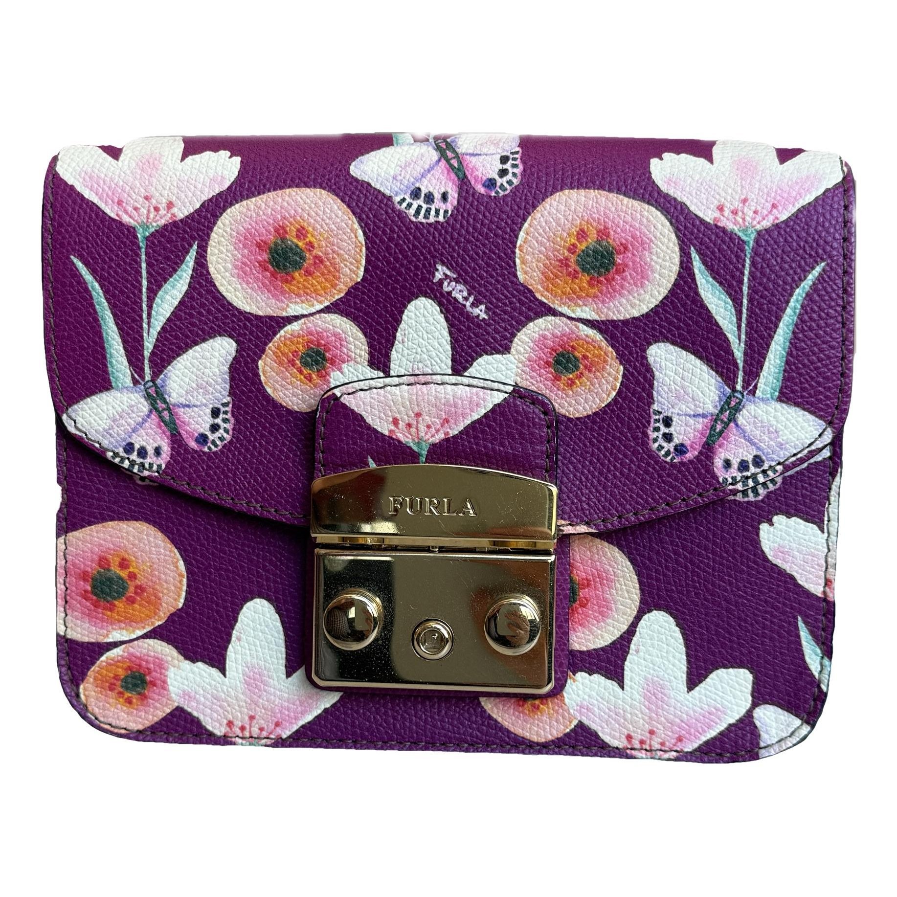 Metropolis leather mini bag