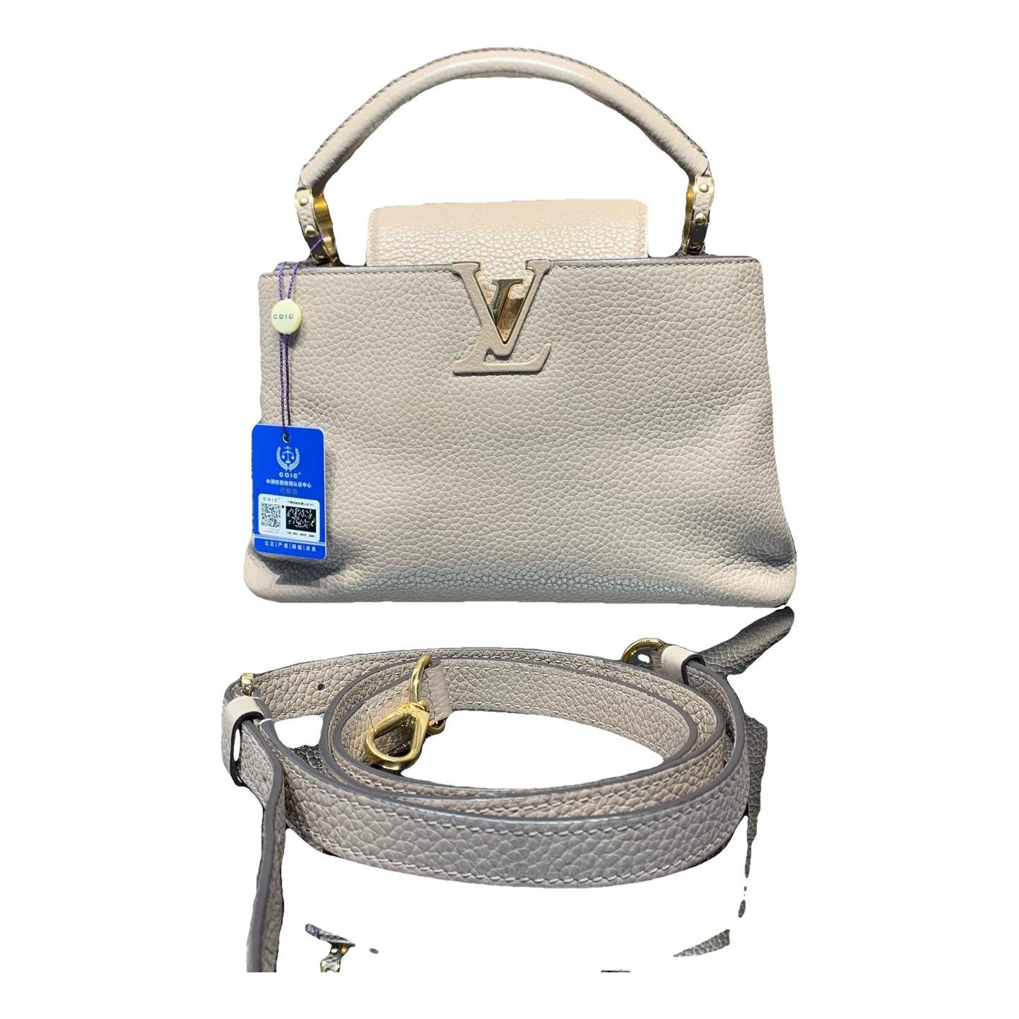Capucines leather handbag