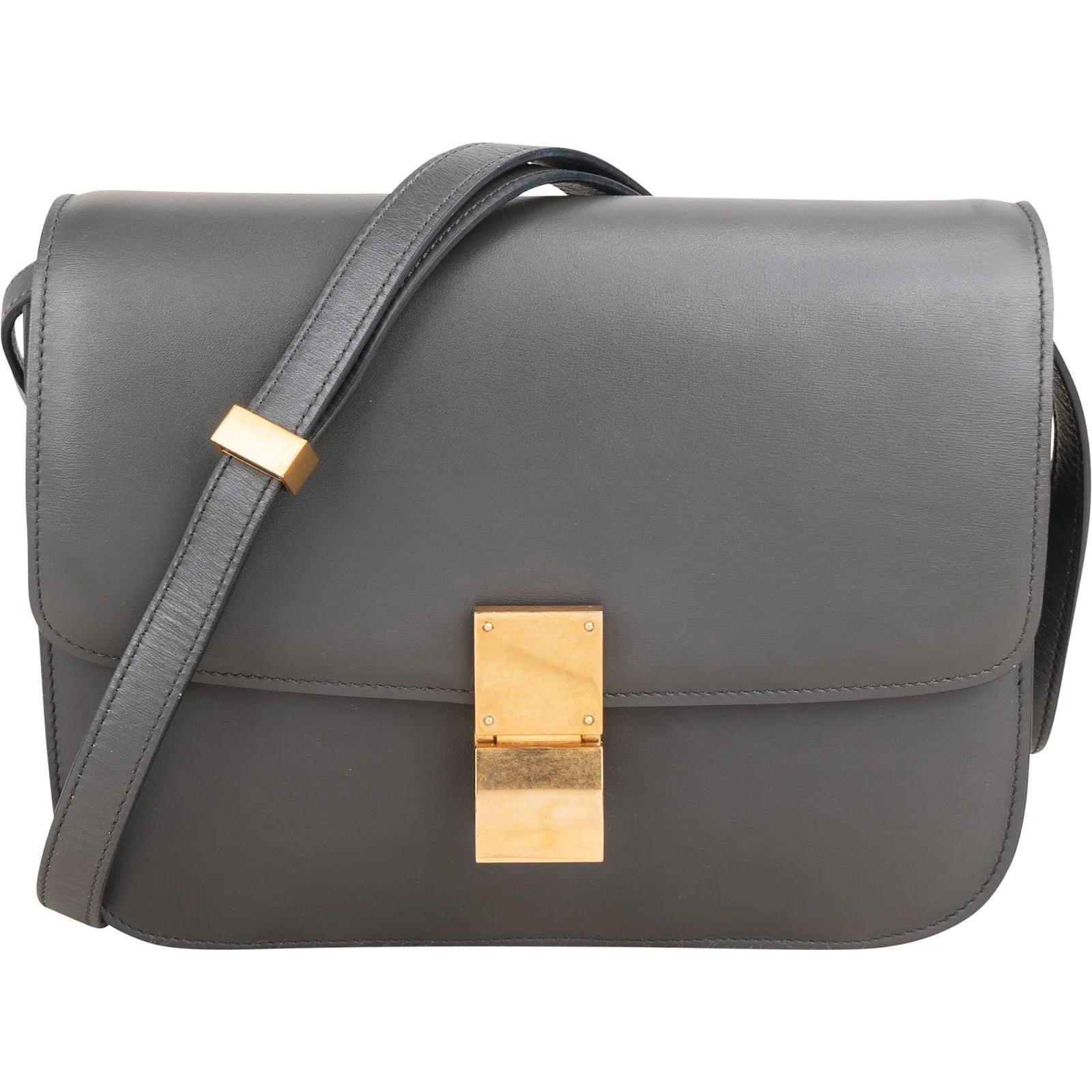 Classic leather handbag