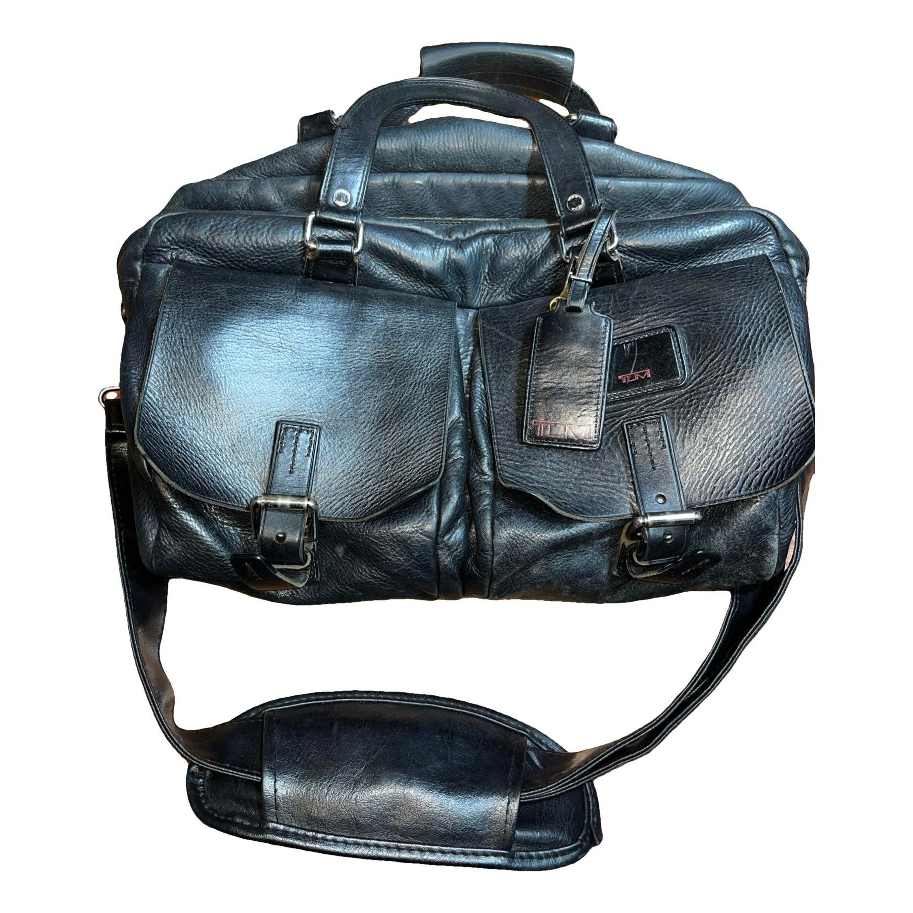 Leather crossbody bag