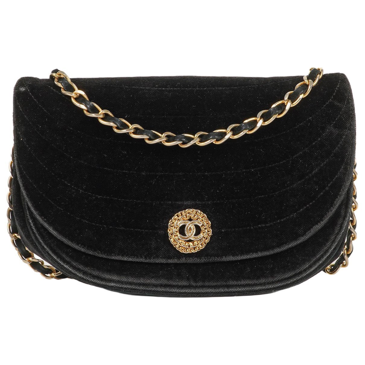 Timeless/Classique velvet handbag