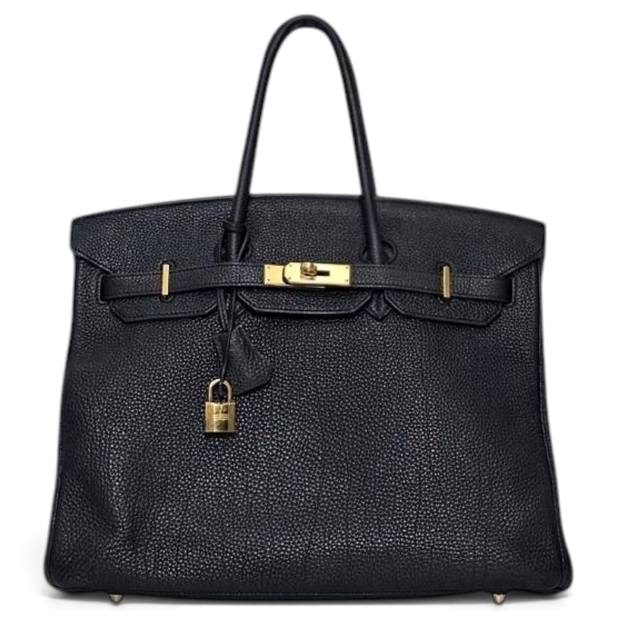 Birkin 35 leather handbag