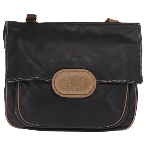 Anagram leather handbag