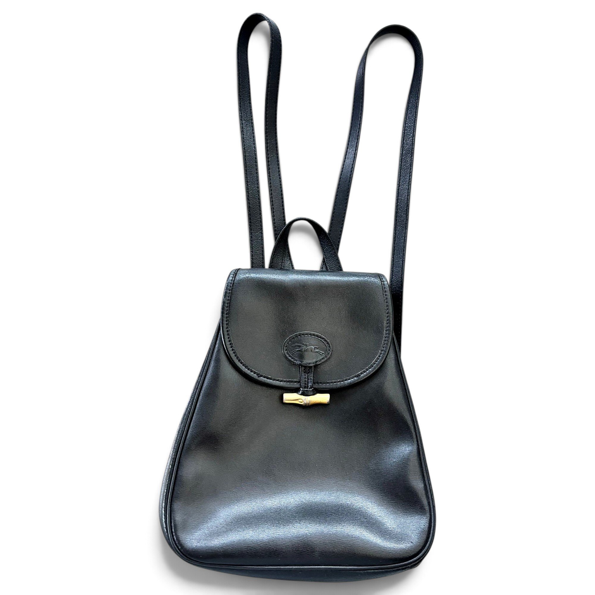 Leather backpack