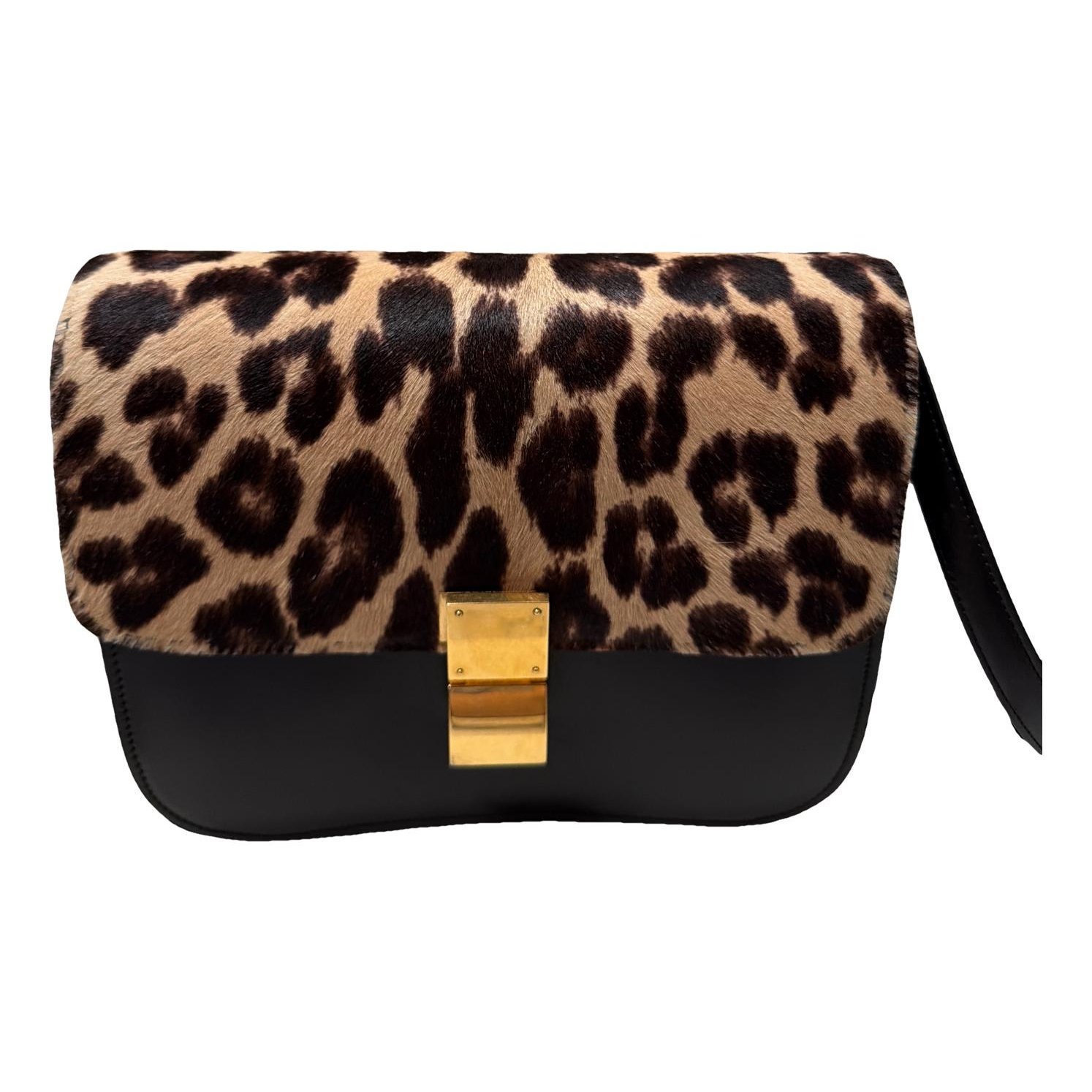 Classic leather crossbody bag