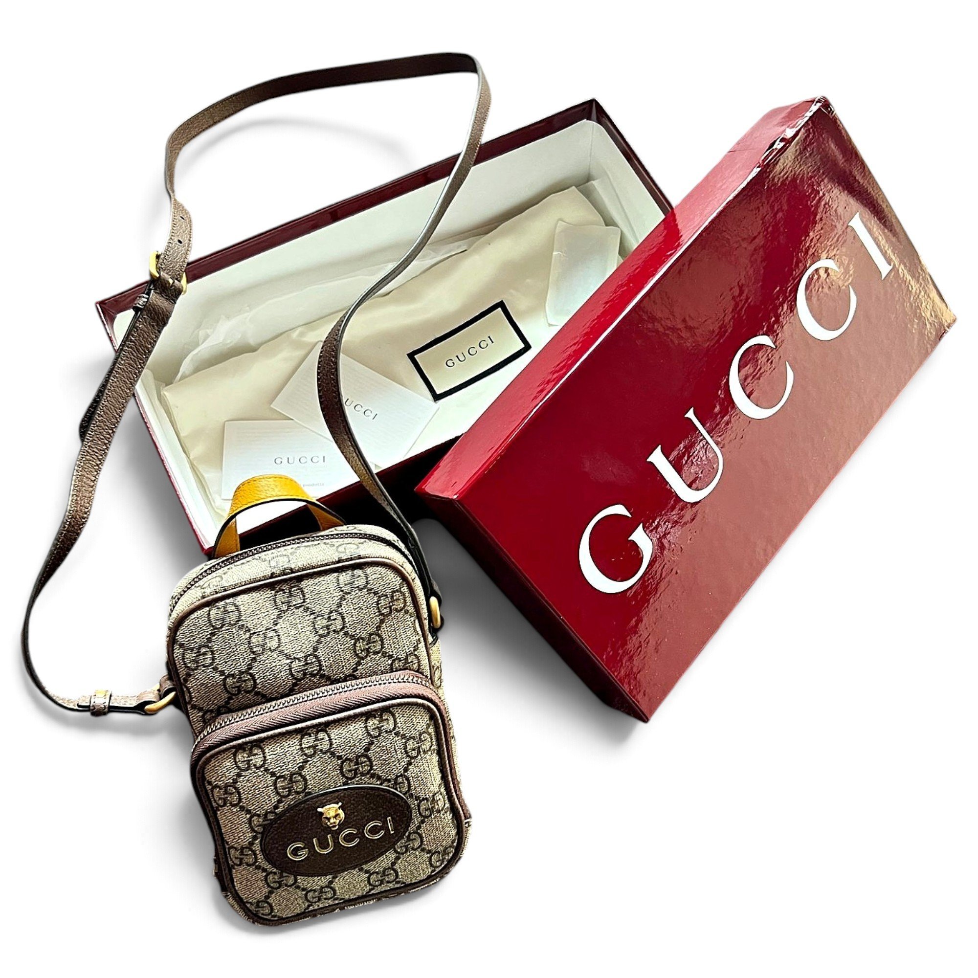 GG Marmont Phone leather crossbody bag