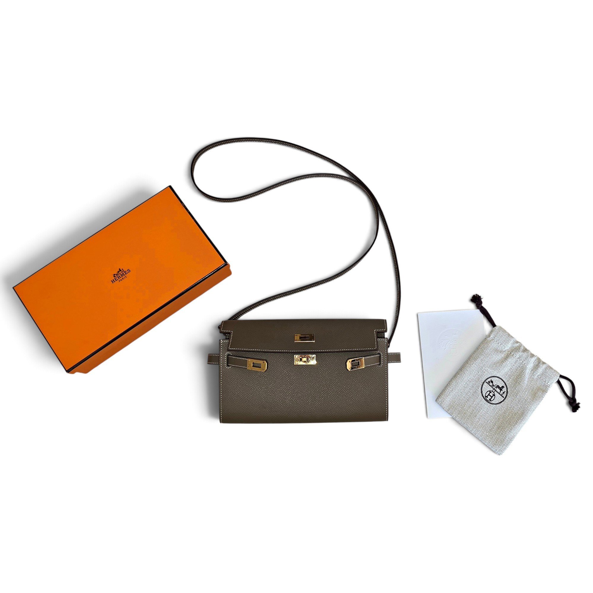 Kelly To Go leather crossbody bag