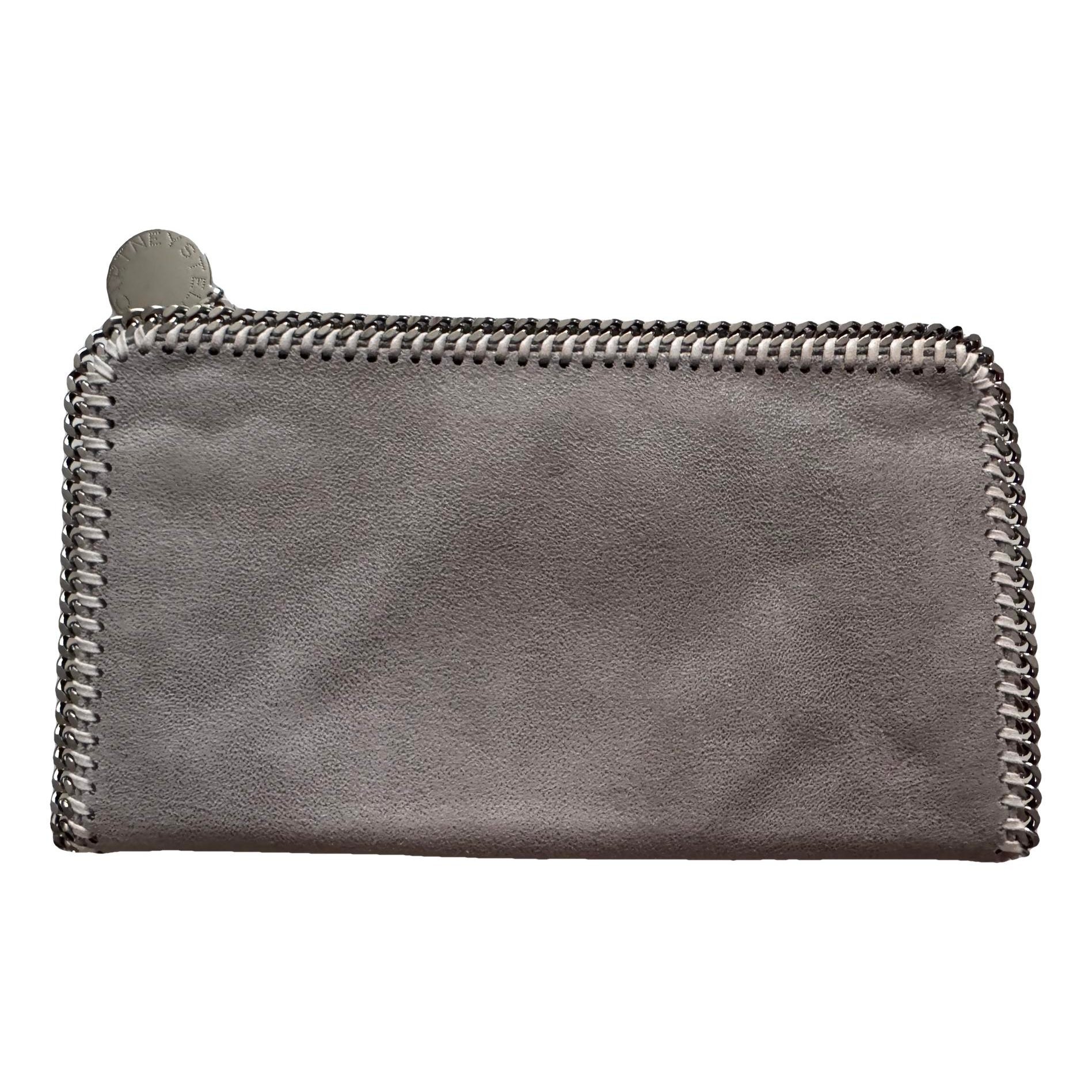 Falabella vegan leather clutch bag