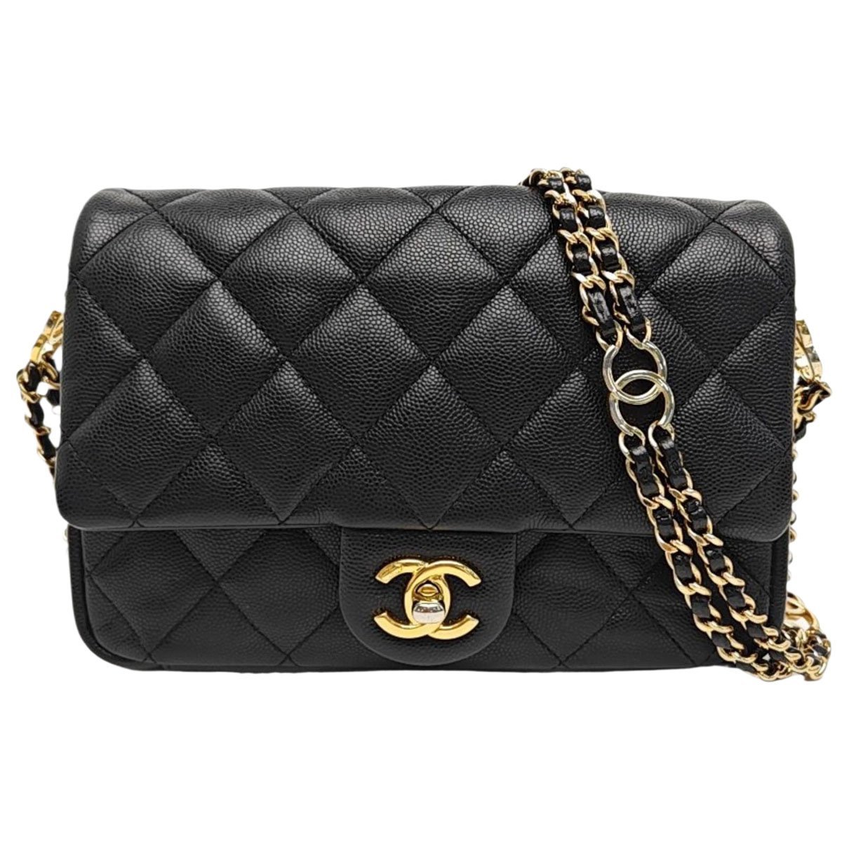 Leather mini bag