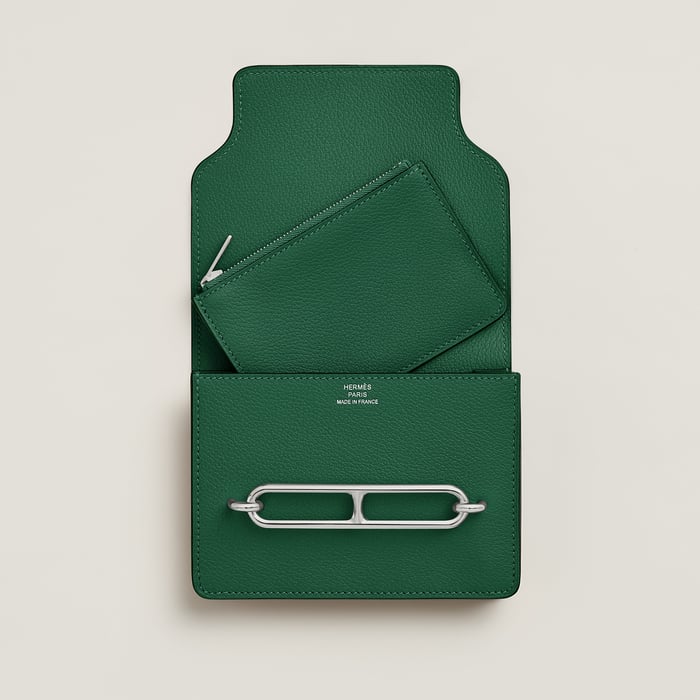 Vert Moyen Roulis Slim Wallet