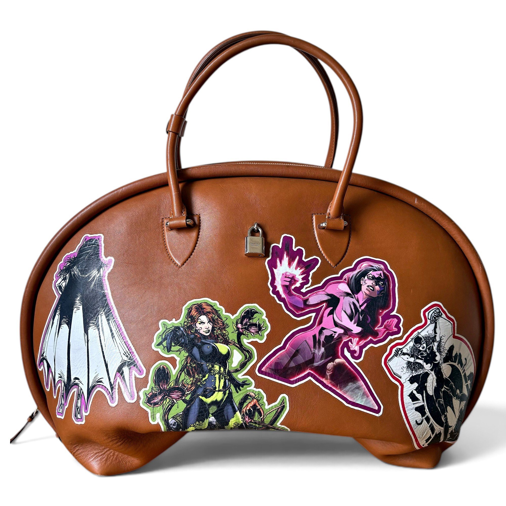 Leather handbag