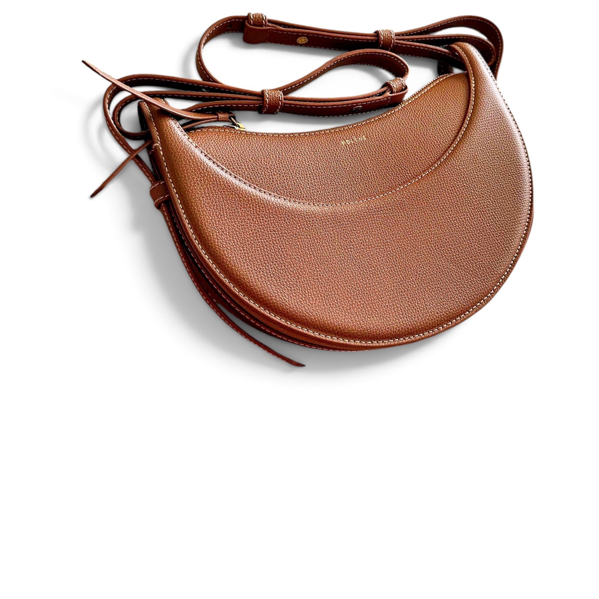 Polene Numéro Dix leather handbag