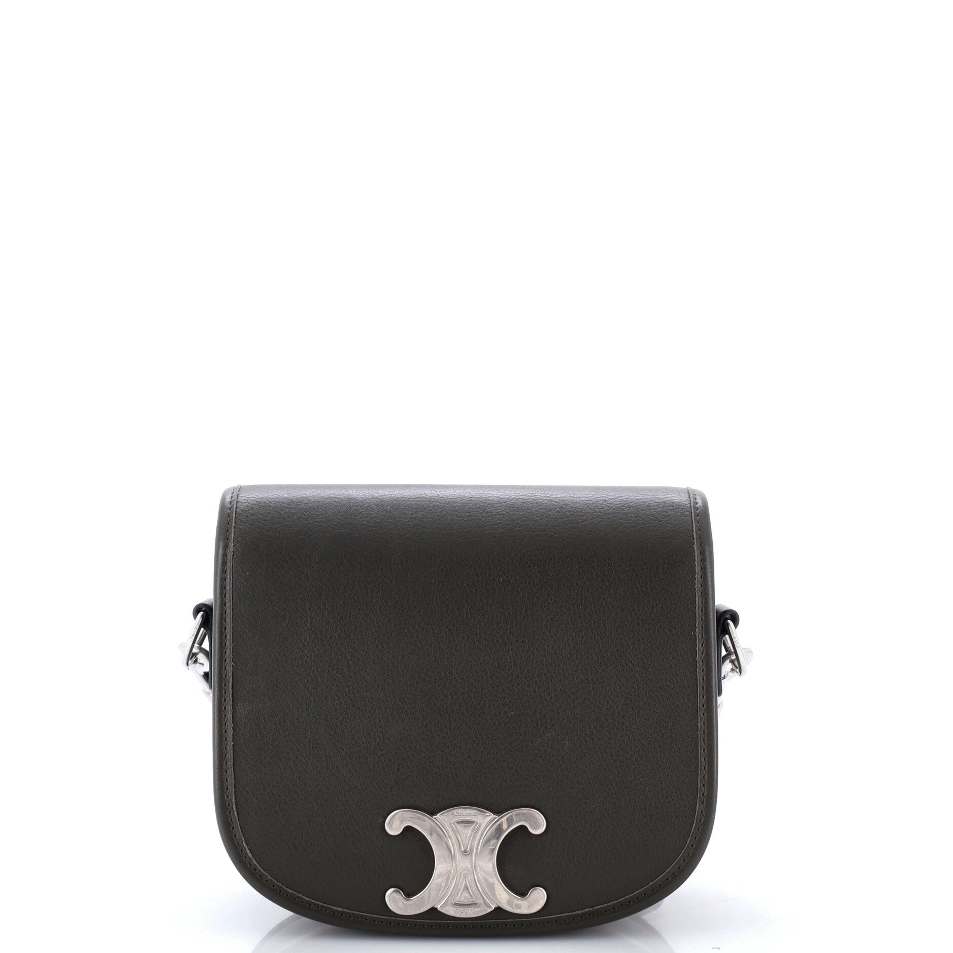 Besace Triomphe Shoulder Bag Leather Small