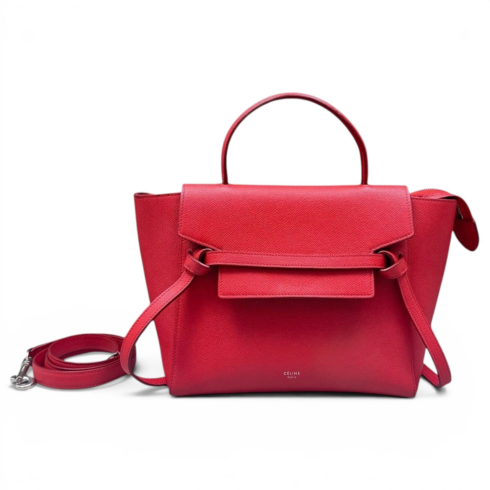 Belt leather mini bag
