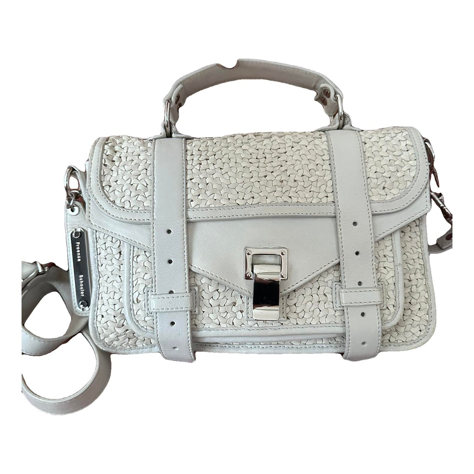 Proenza Schouler PS1 leather handbag