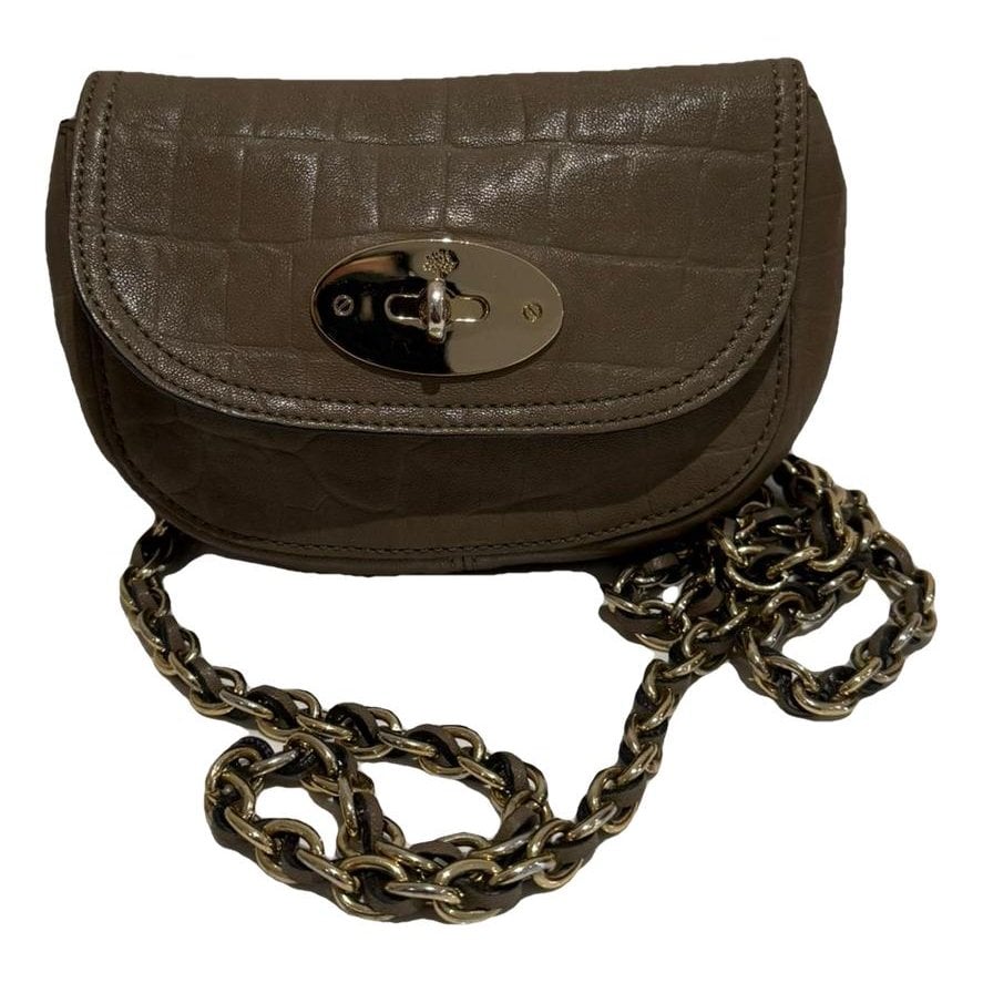 Leather crossbody bag