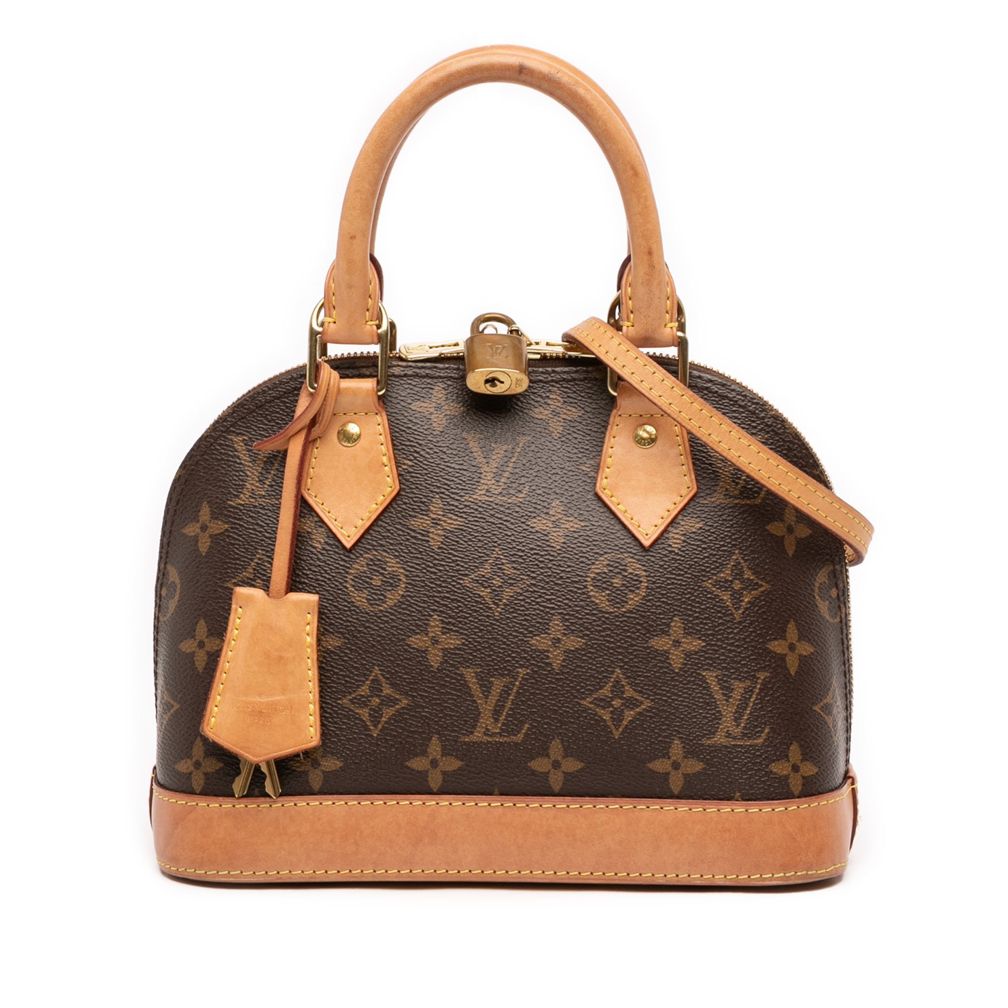 Alma BB leather handbag