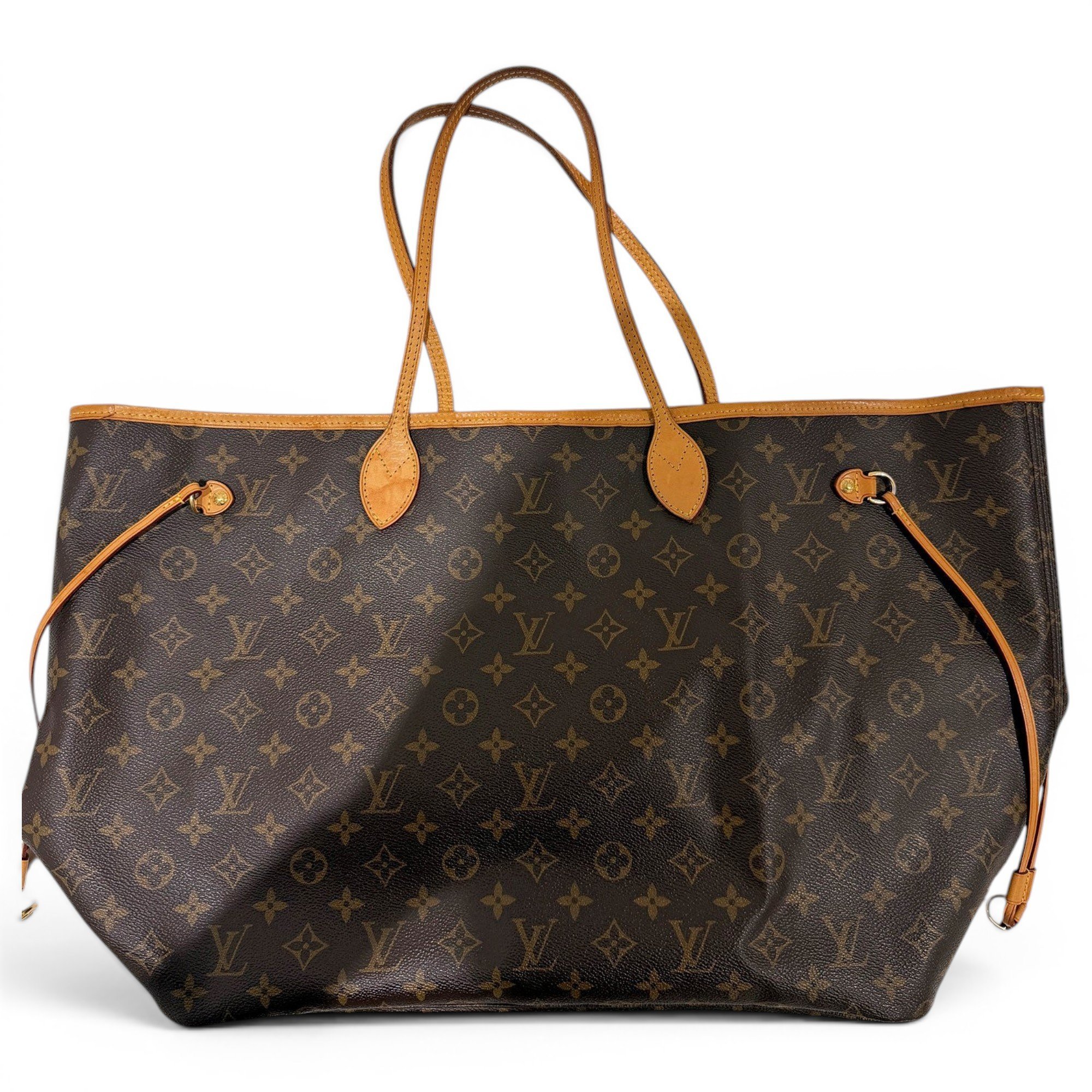 Neverfull leather tote
