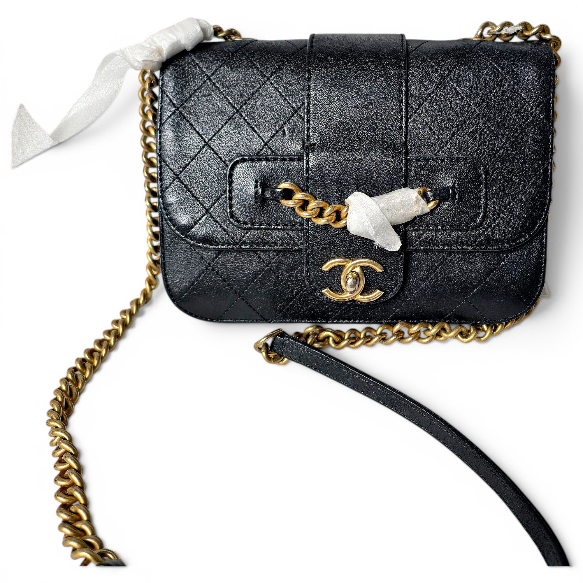 Leather handbag