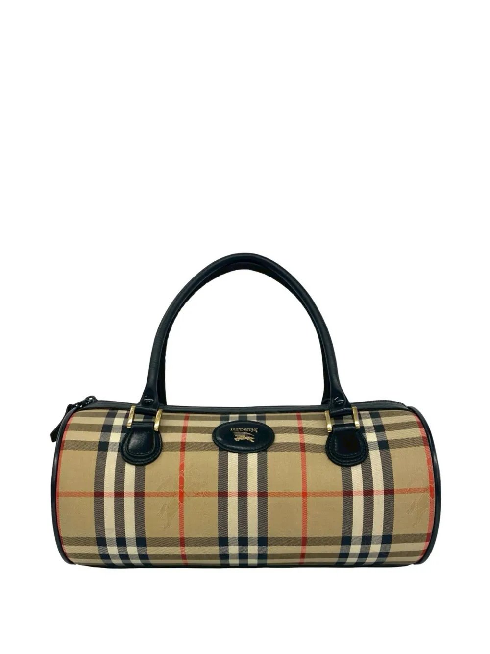 1990-2000 Haymarket Check Canvas boston bag