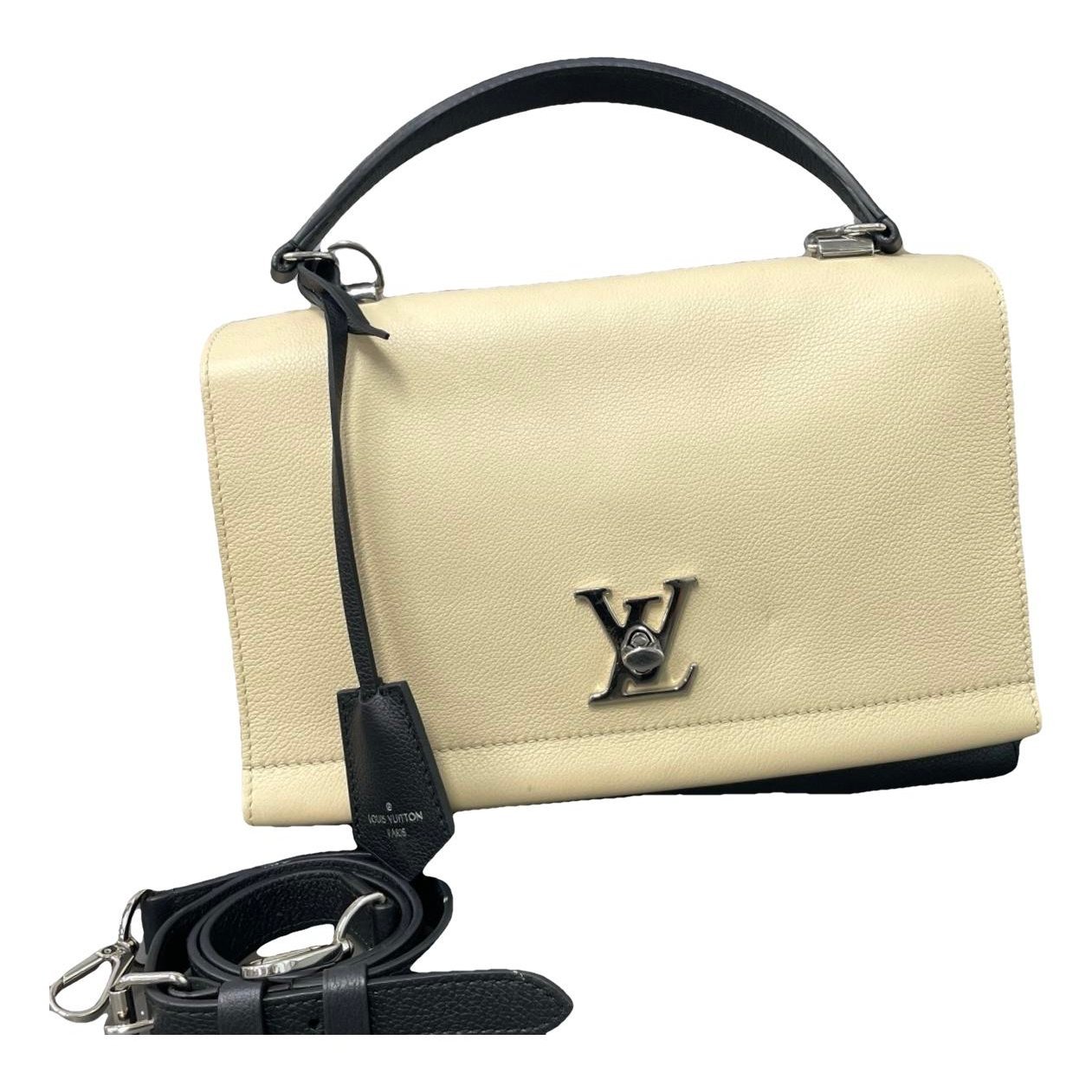 Lockme leather handbag