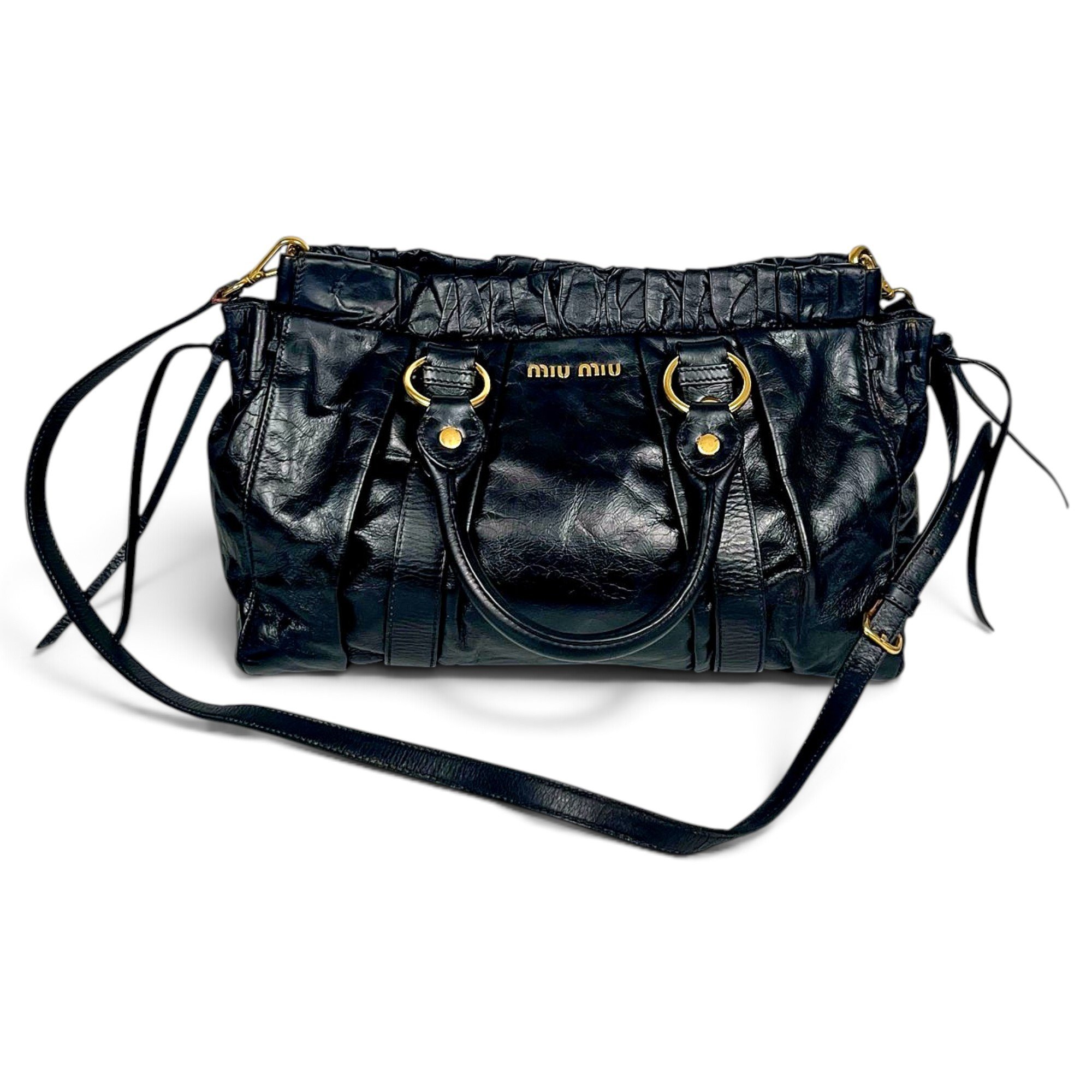 Vitello leather handbag