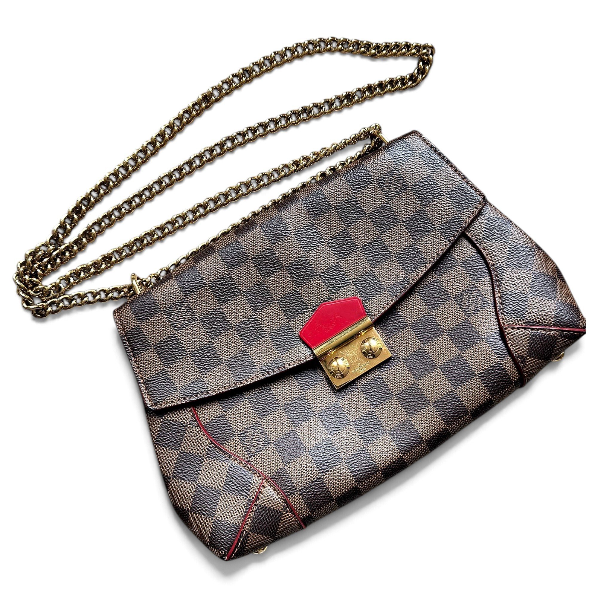 Pochette Accessoire leather crossbody bag