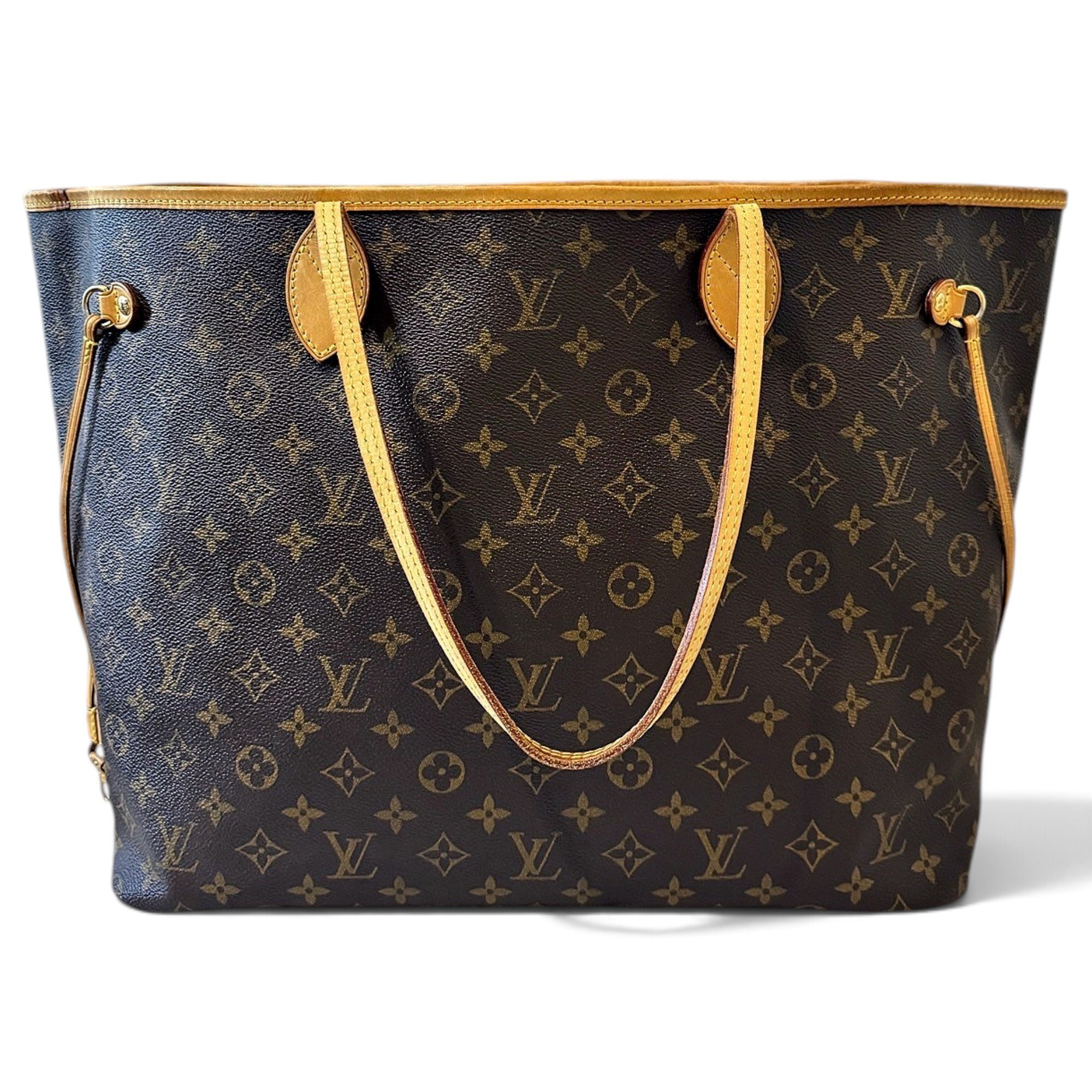 Neverfull leather tote