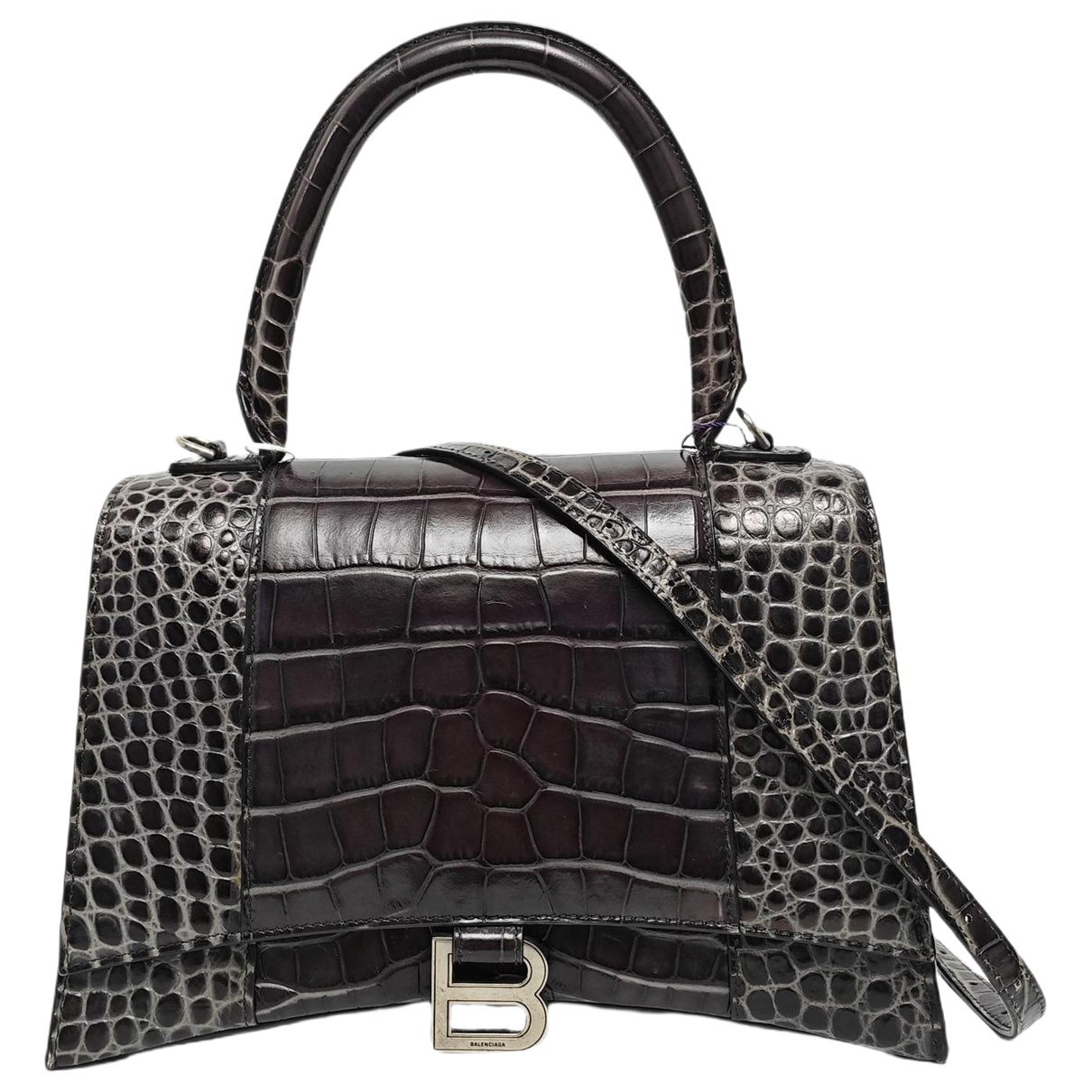 Balenciaga Hourglass leather handbag