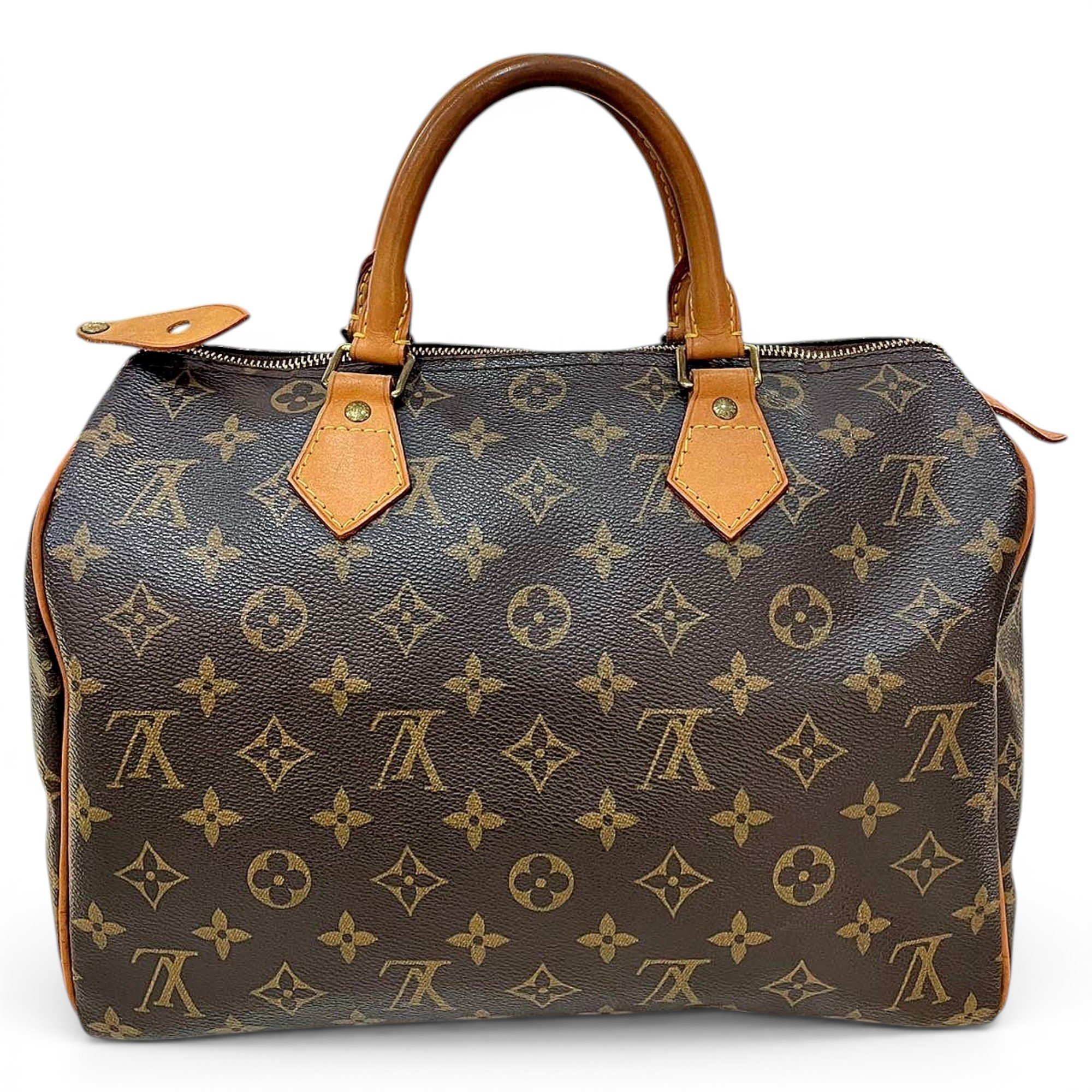 Speedy leather bag