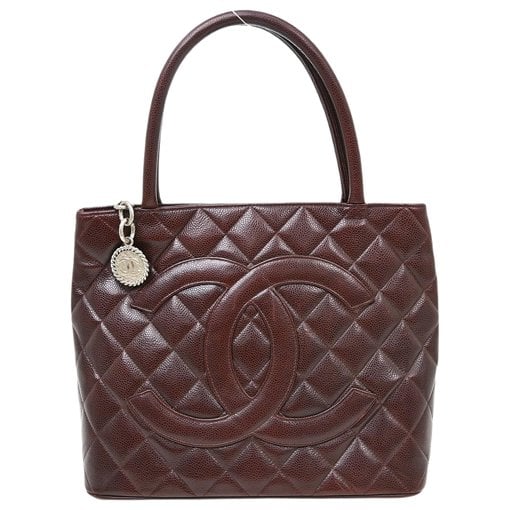 Leather tote