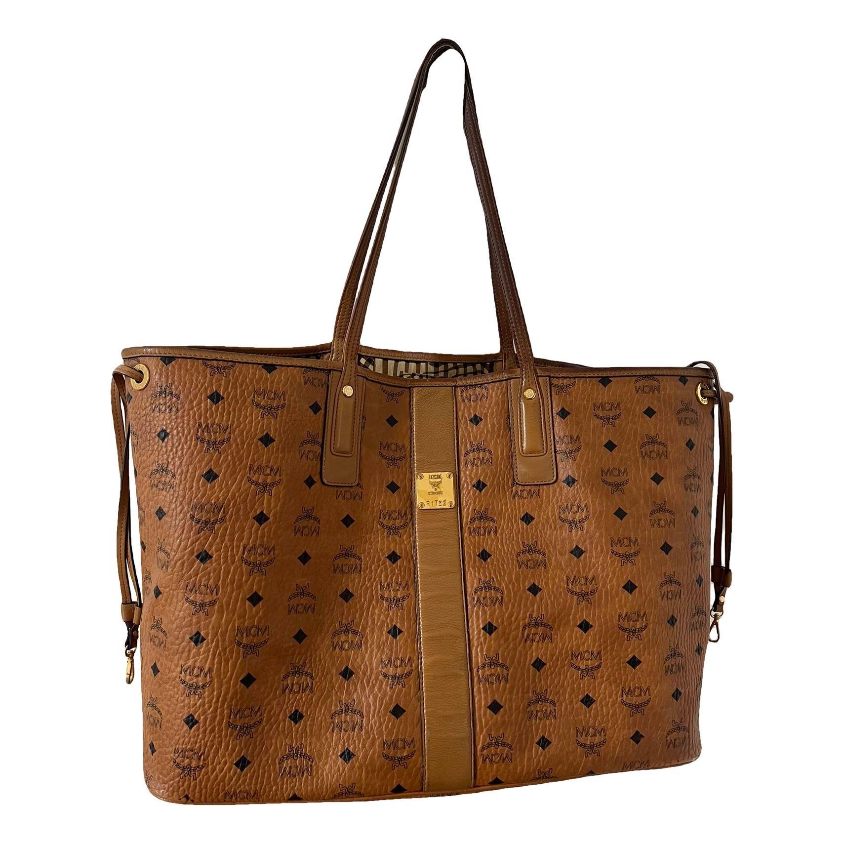 Leather tote