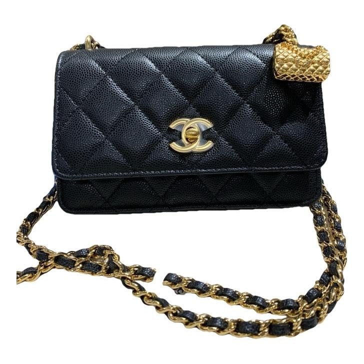 Leather crossbody bag