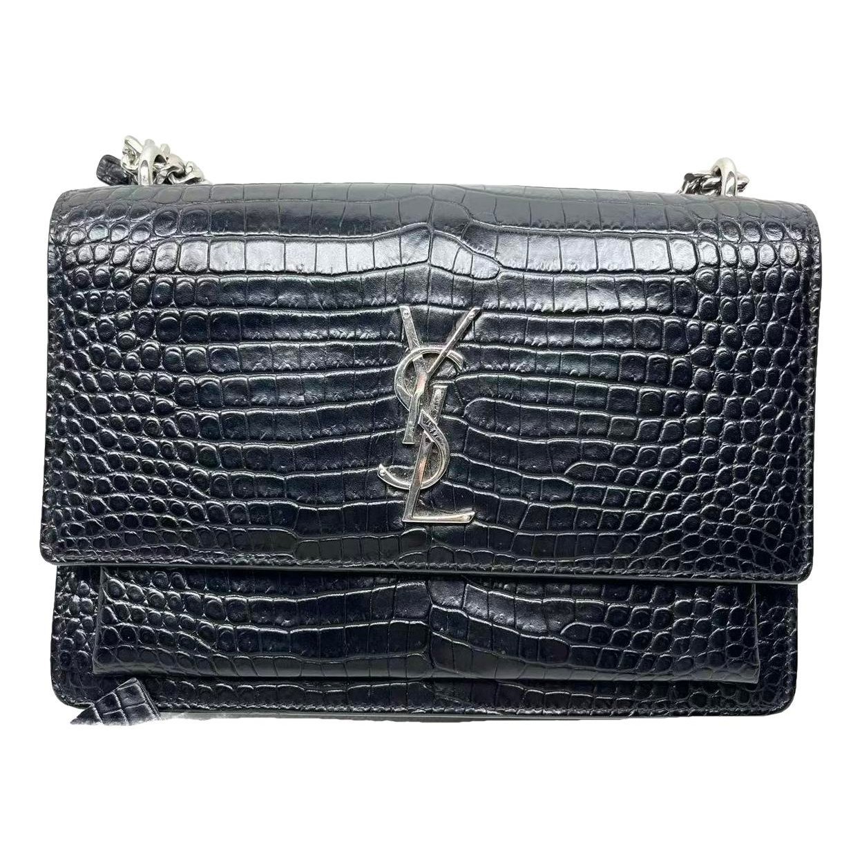 Sunset leather handbag