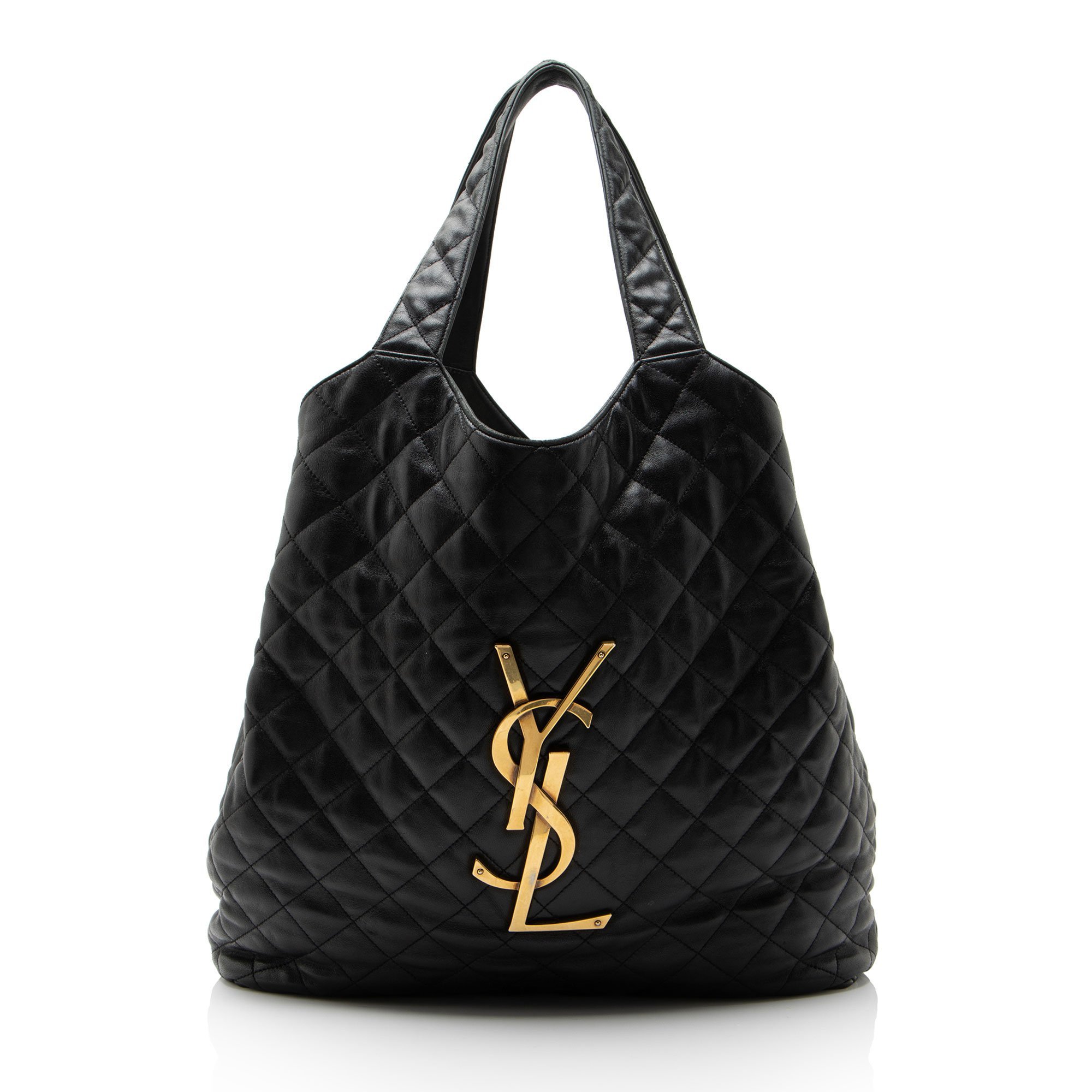 Shopping leather tote