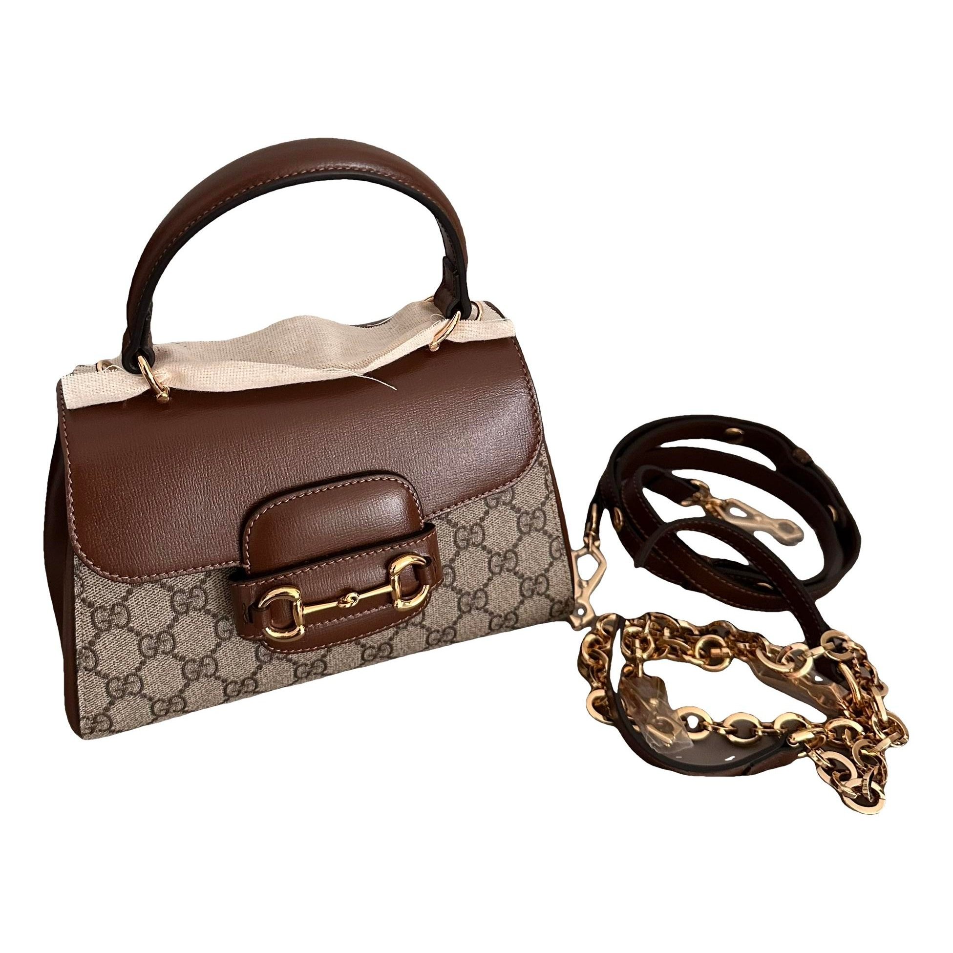 Leather handbag