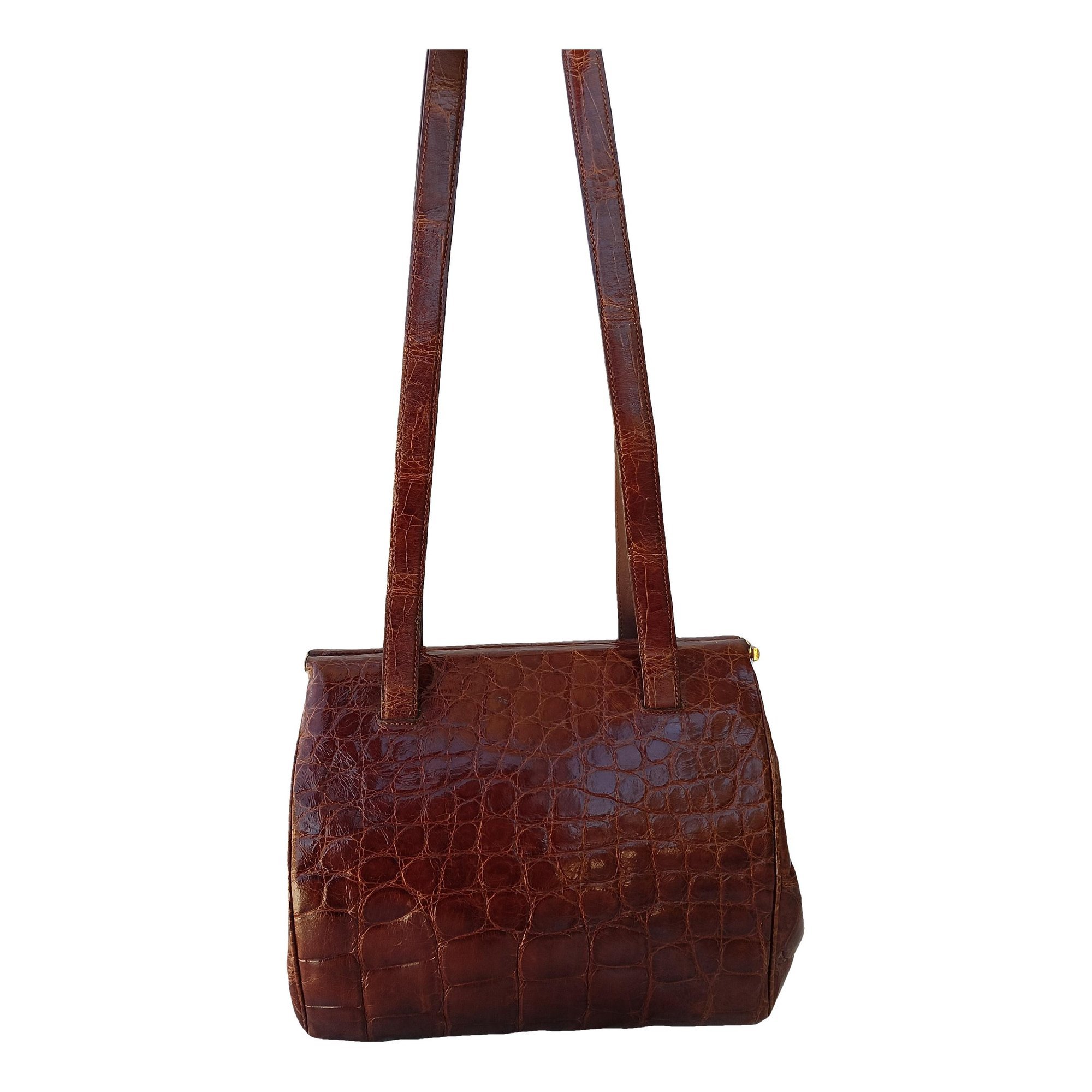Bibliothèque leather tote