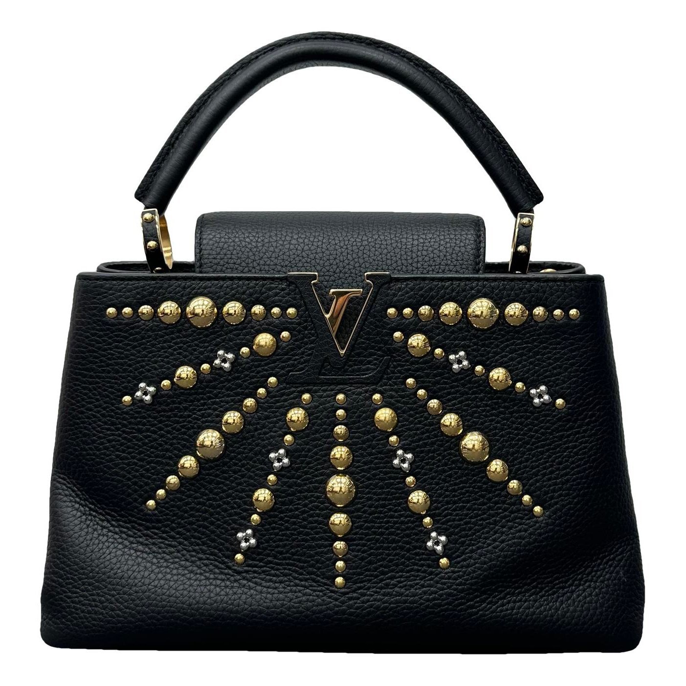 Capucines leather handbag