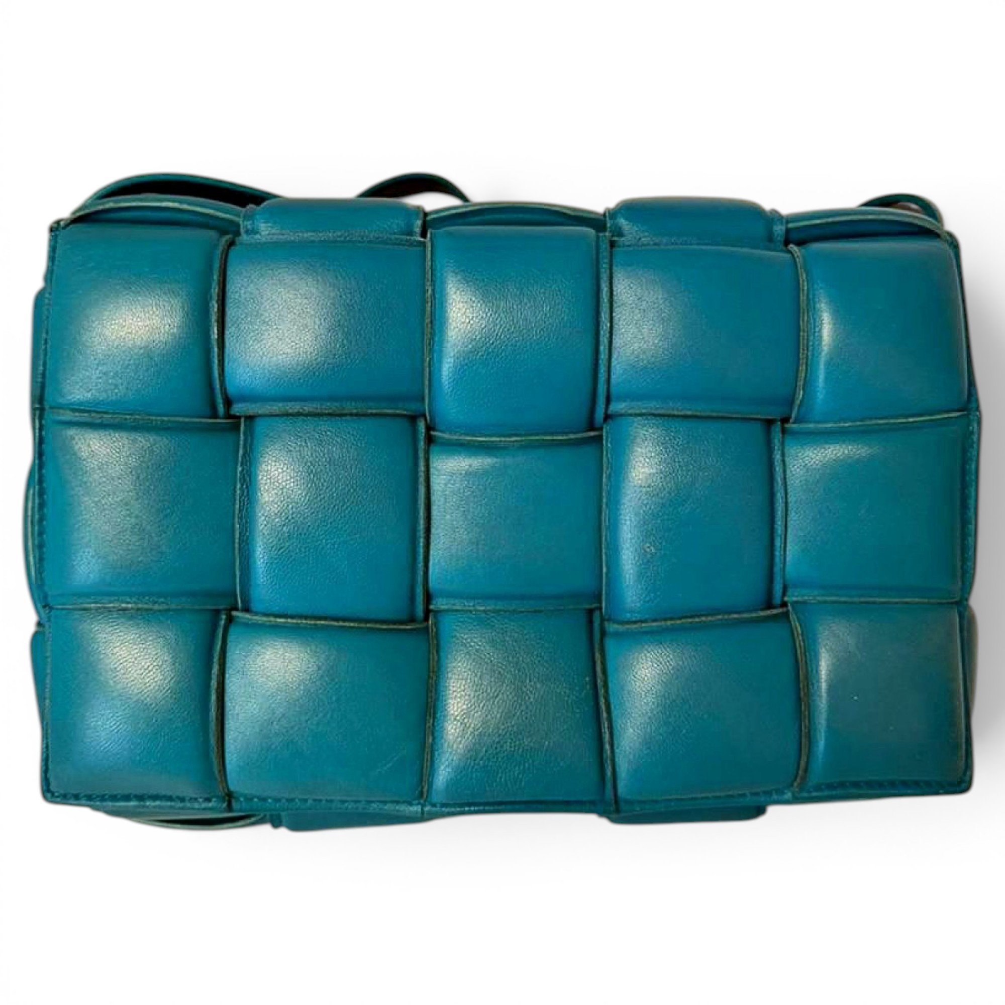 Cassette Padded leather handbag