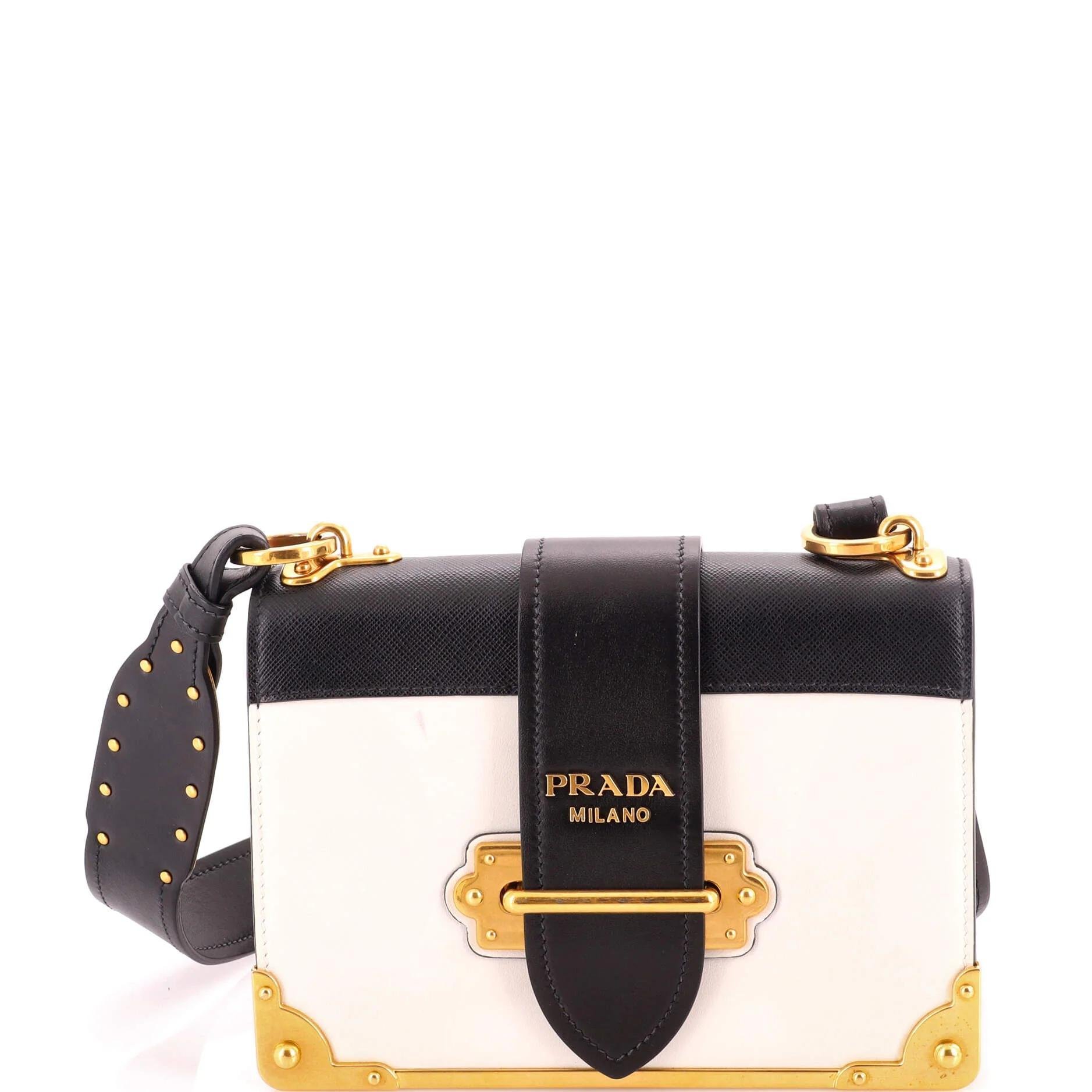 Cahier leather crossbody bag