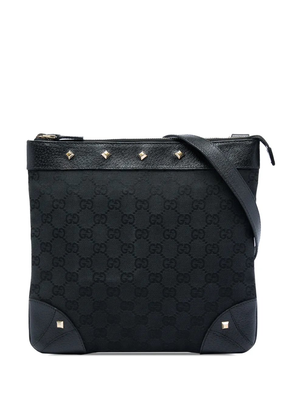 2000-2015 GG Canvas Nailhead crossbody bag