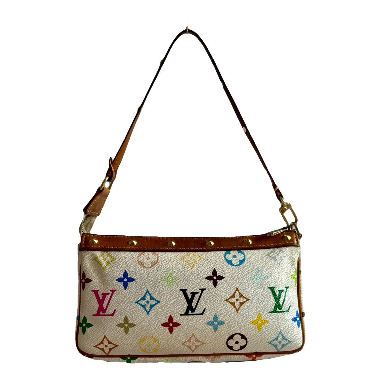 Pochette Accessoire leather handbag
