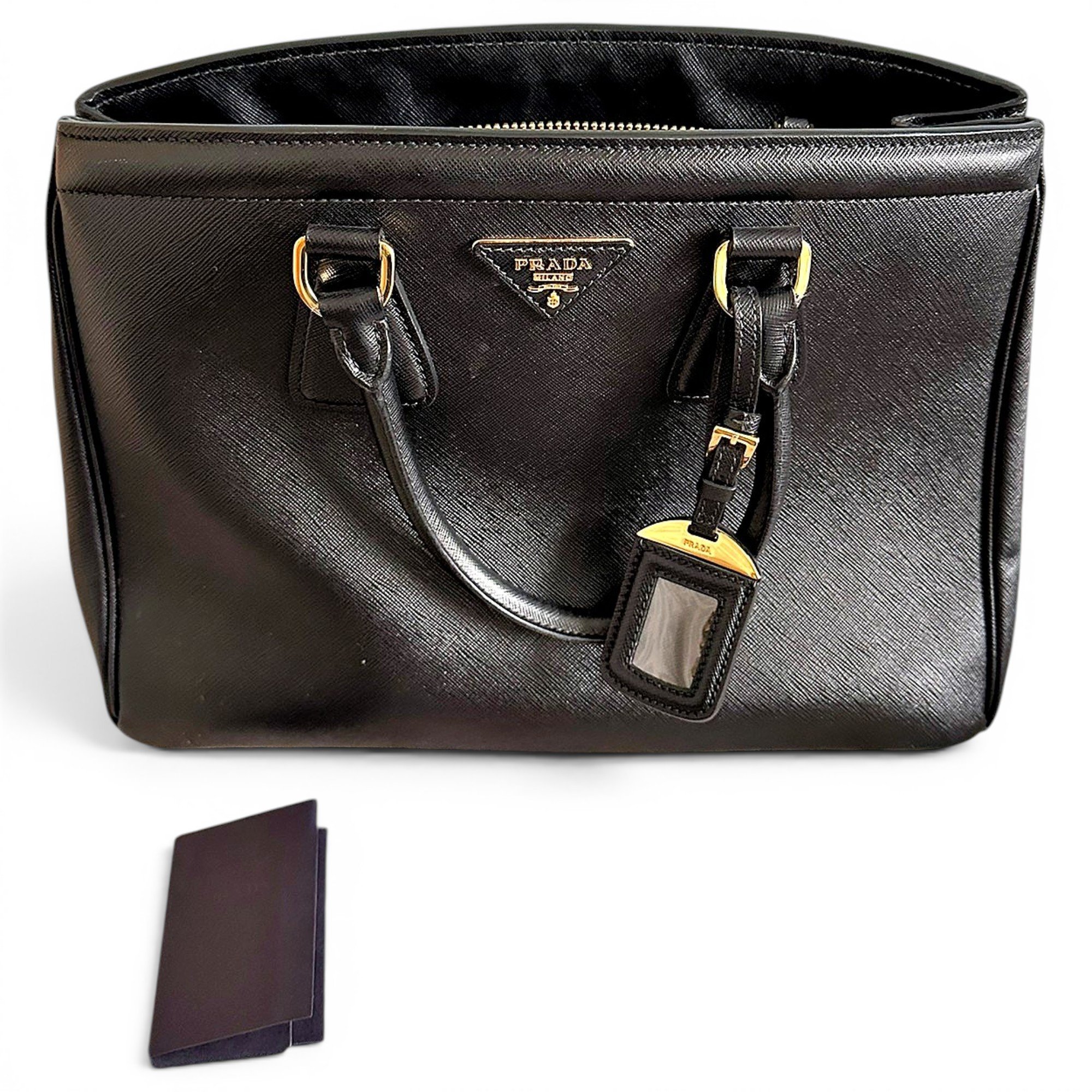 Leather tote