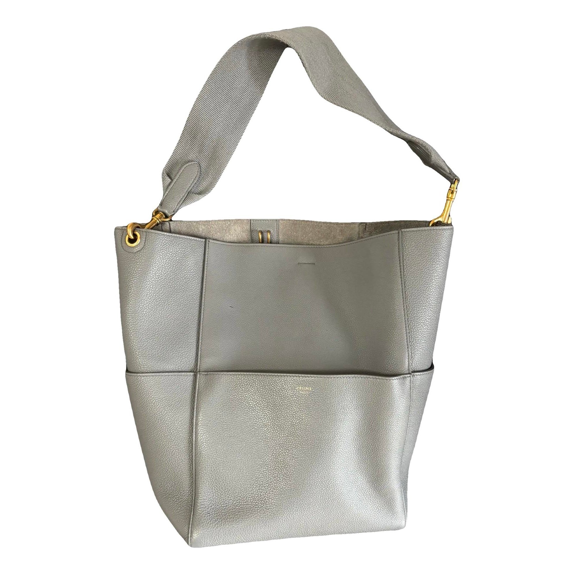 Seau Sangle leather tote