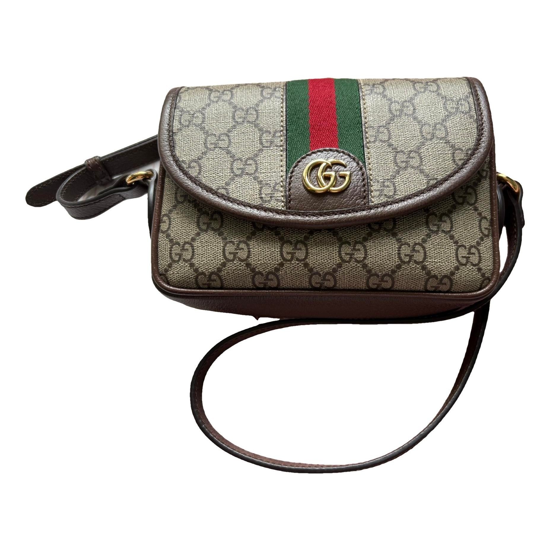 Ophidia patent leather handbag