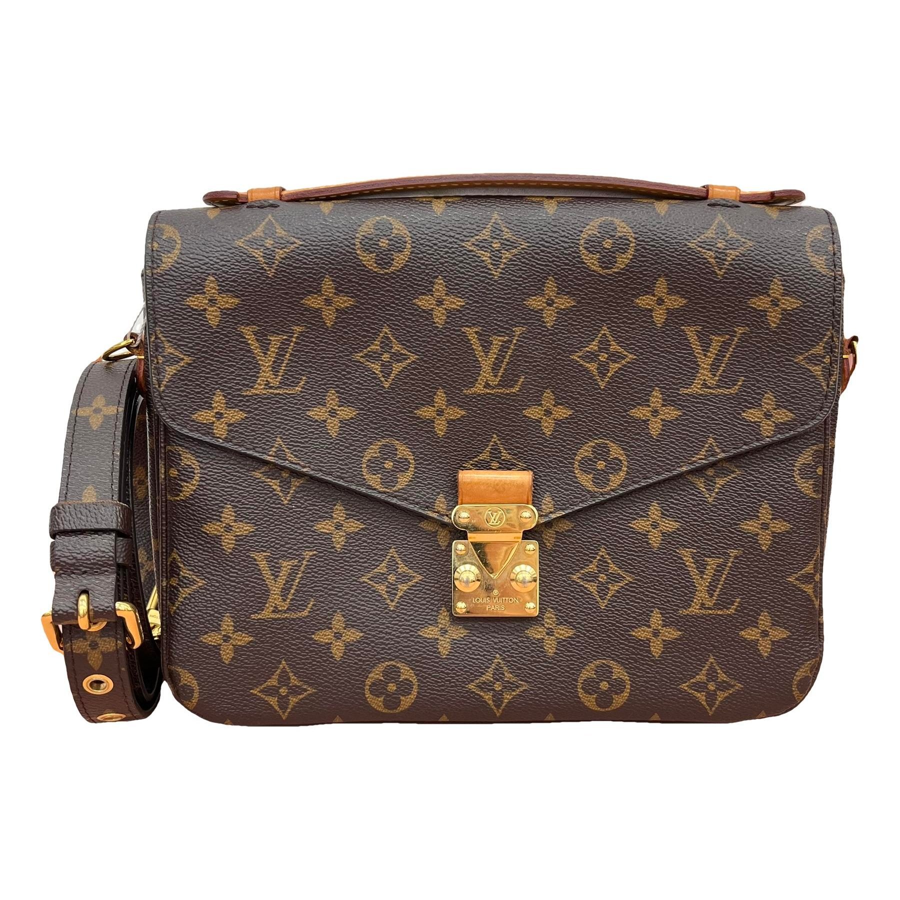 Metis leather handbag