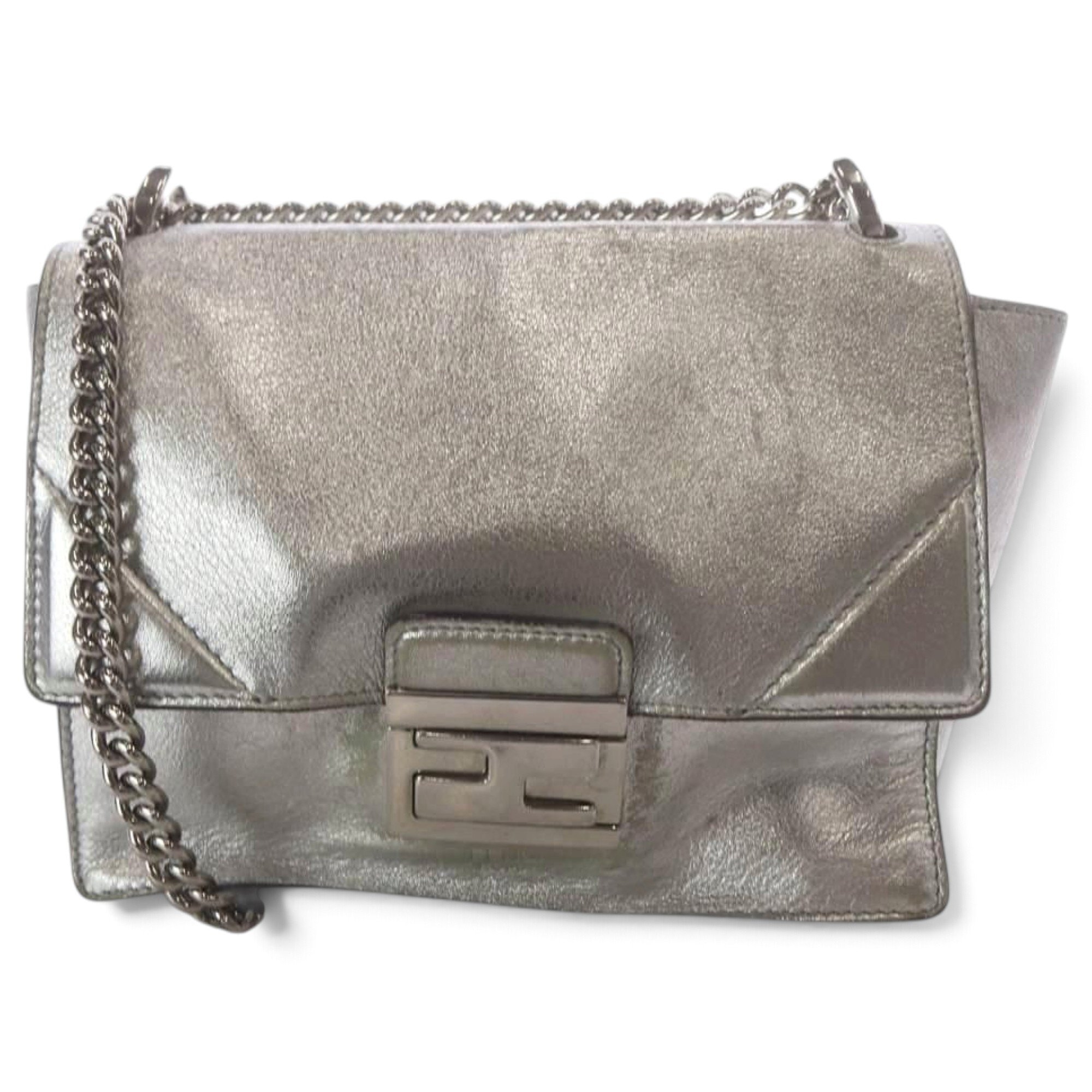 FF leather handbag