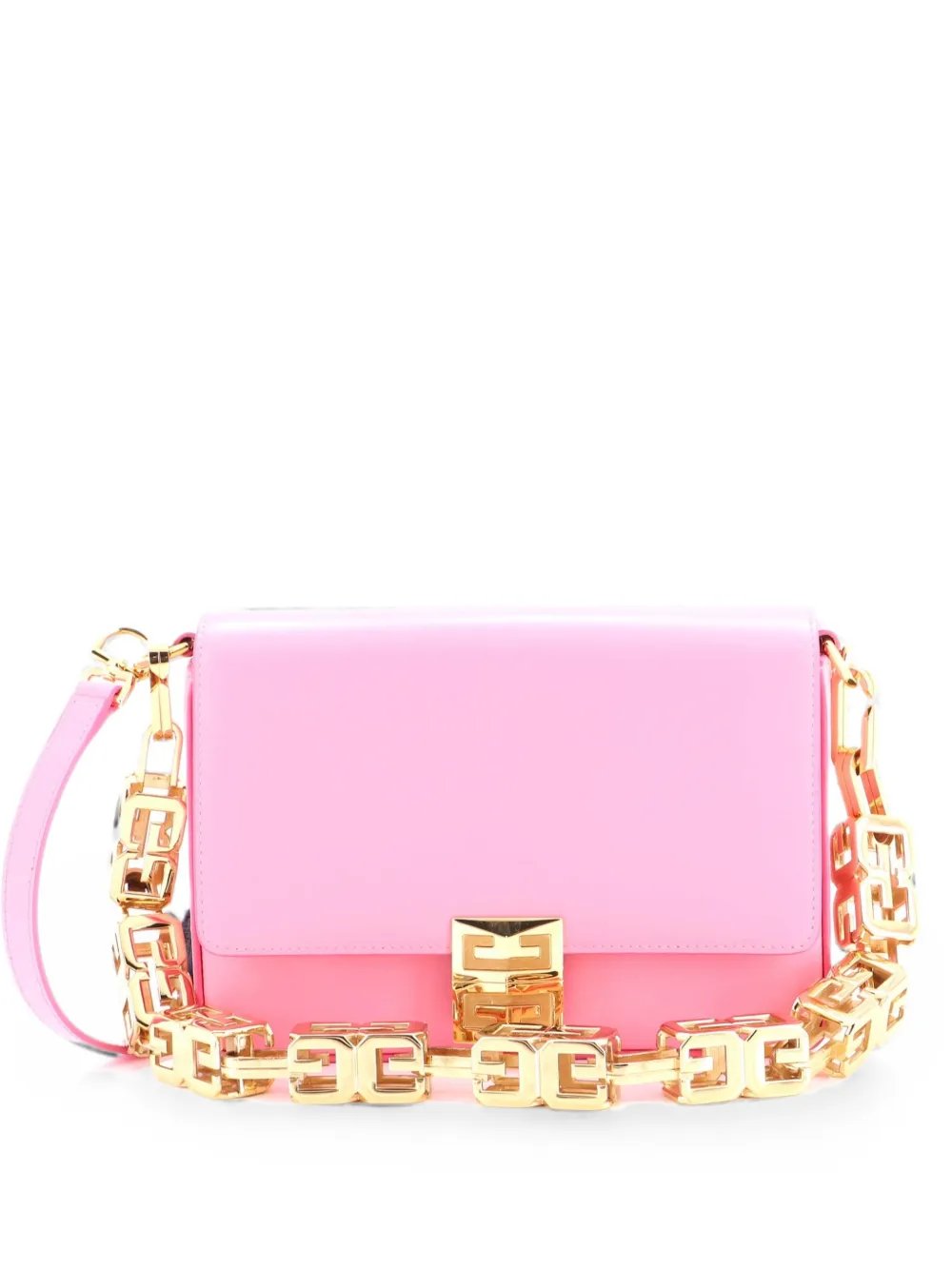 4G Cube Chain Shoulder Bag Leather Medium crossbody bag
